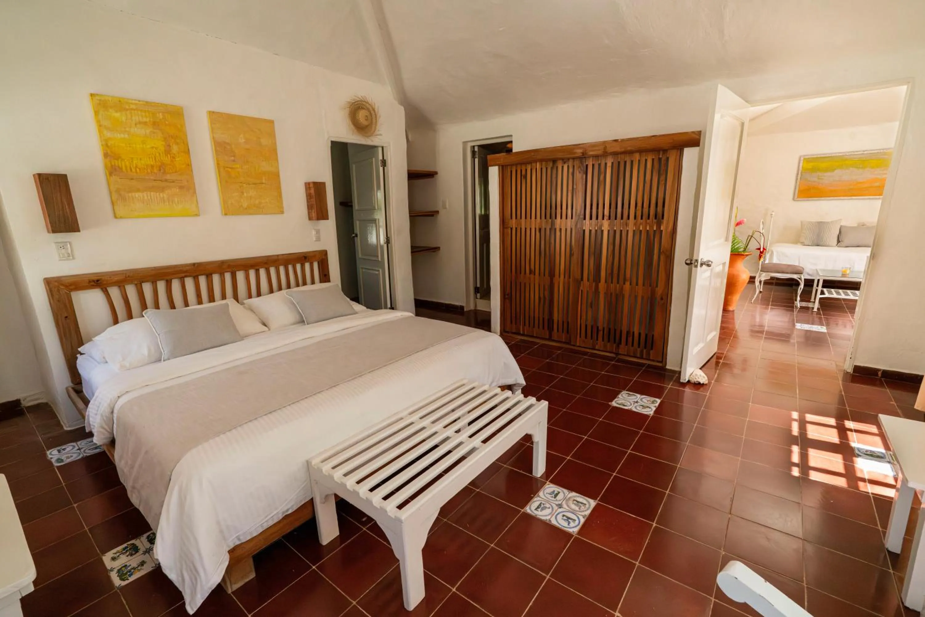 Bed in Hotel Atlantis