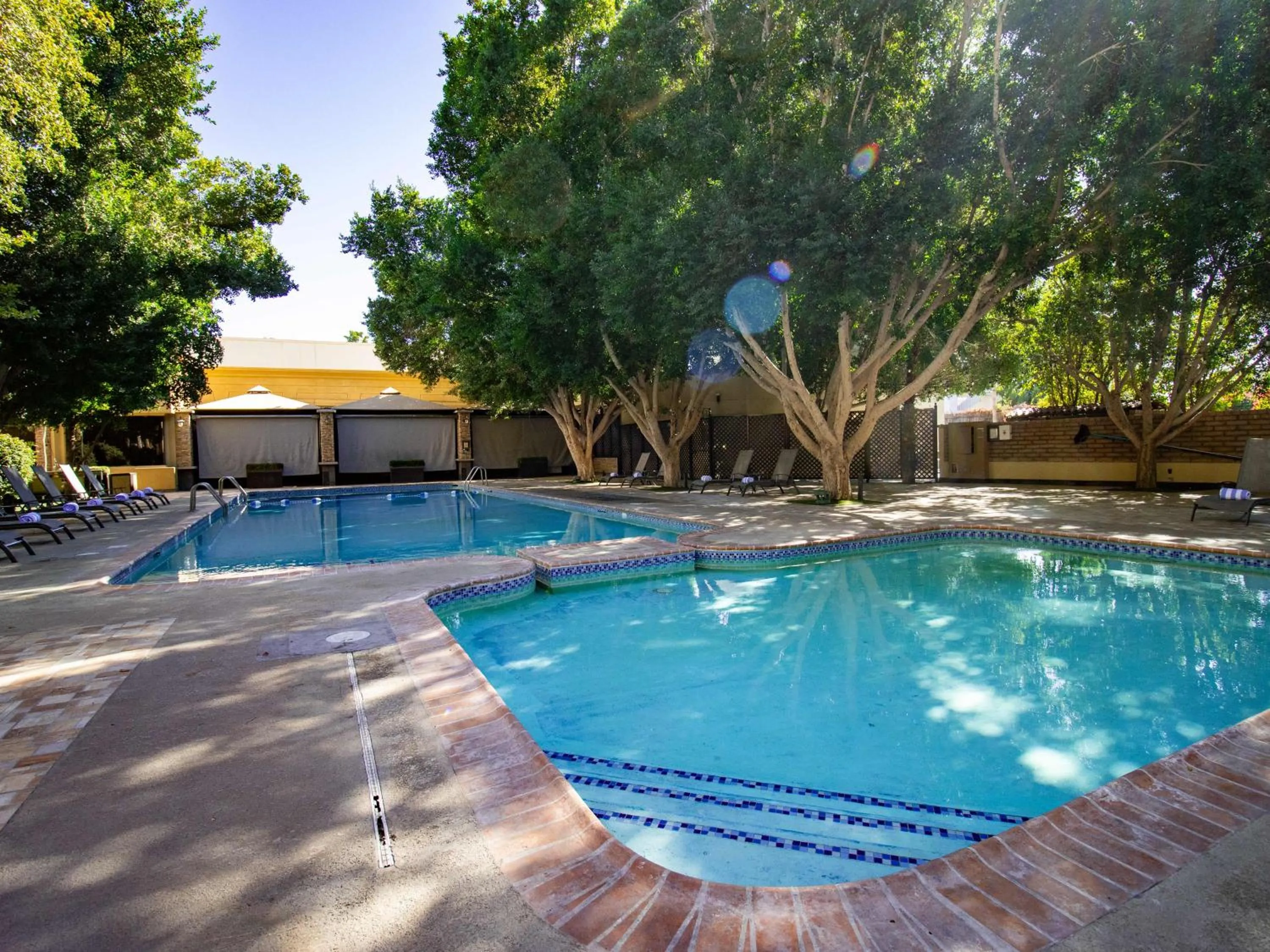Swimming pool in Hotel Araiza Mexicali