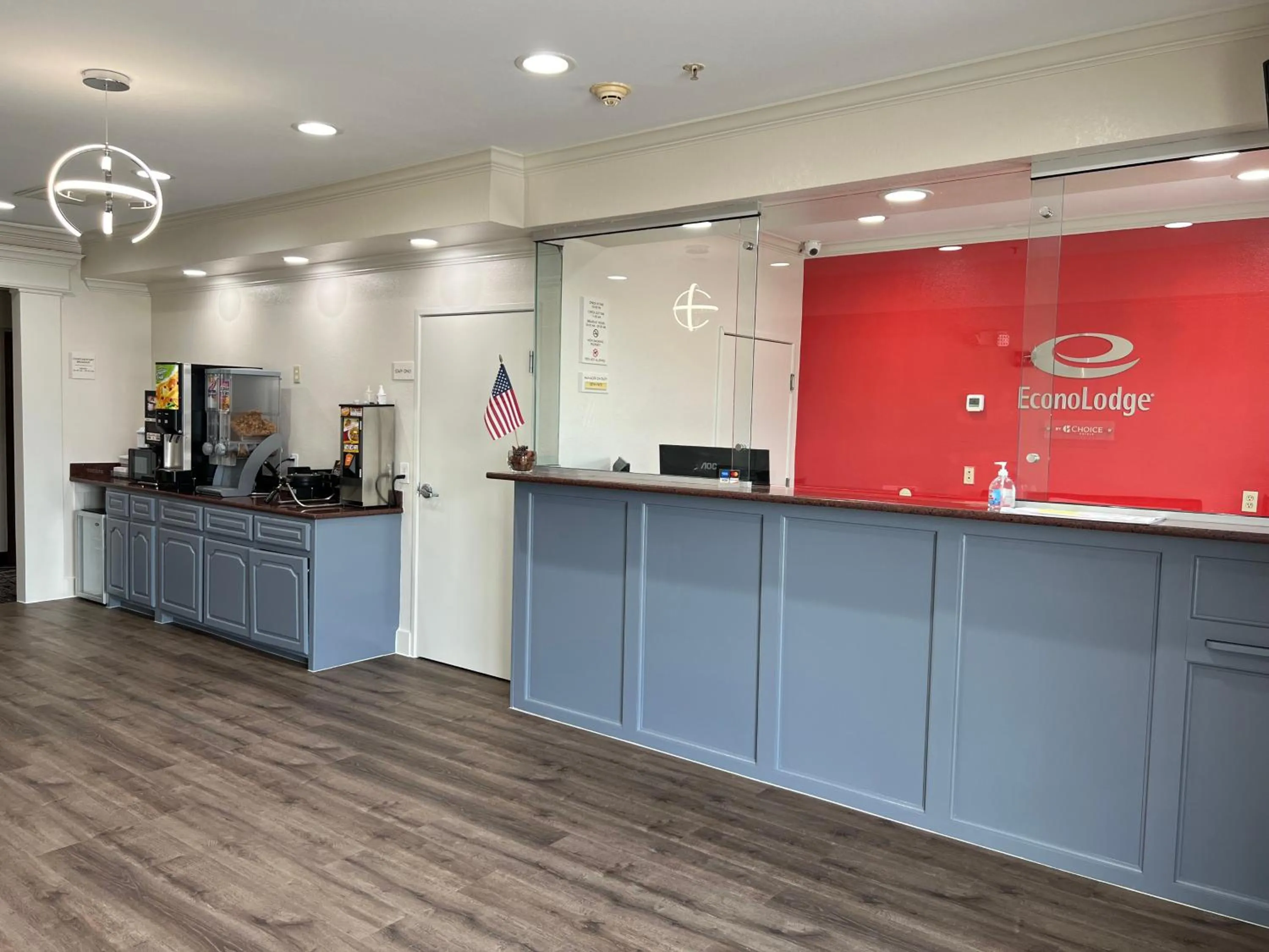 Lobby or reception in Econo Lodge Beaumont I-10 South