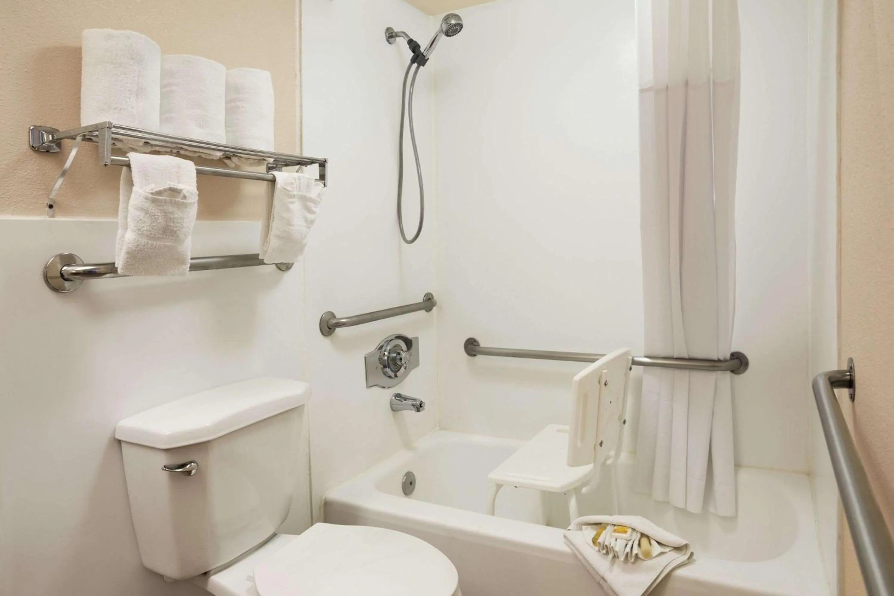 Bathroom in Days Inn by Wyndham Santa Fe New Mexico