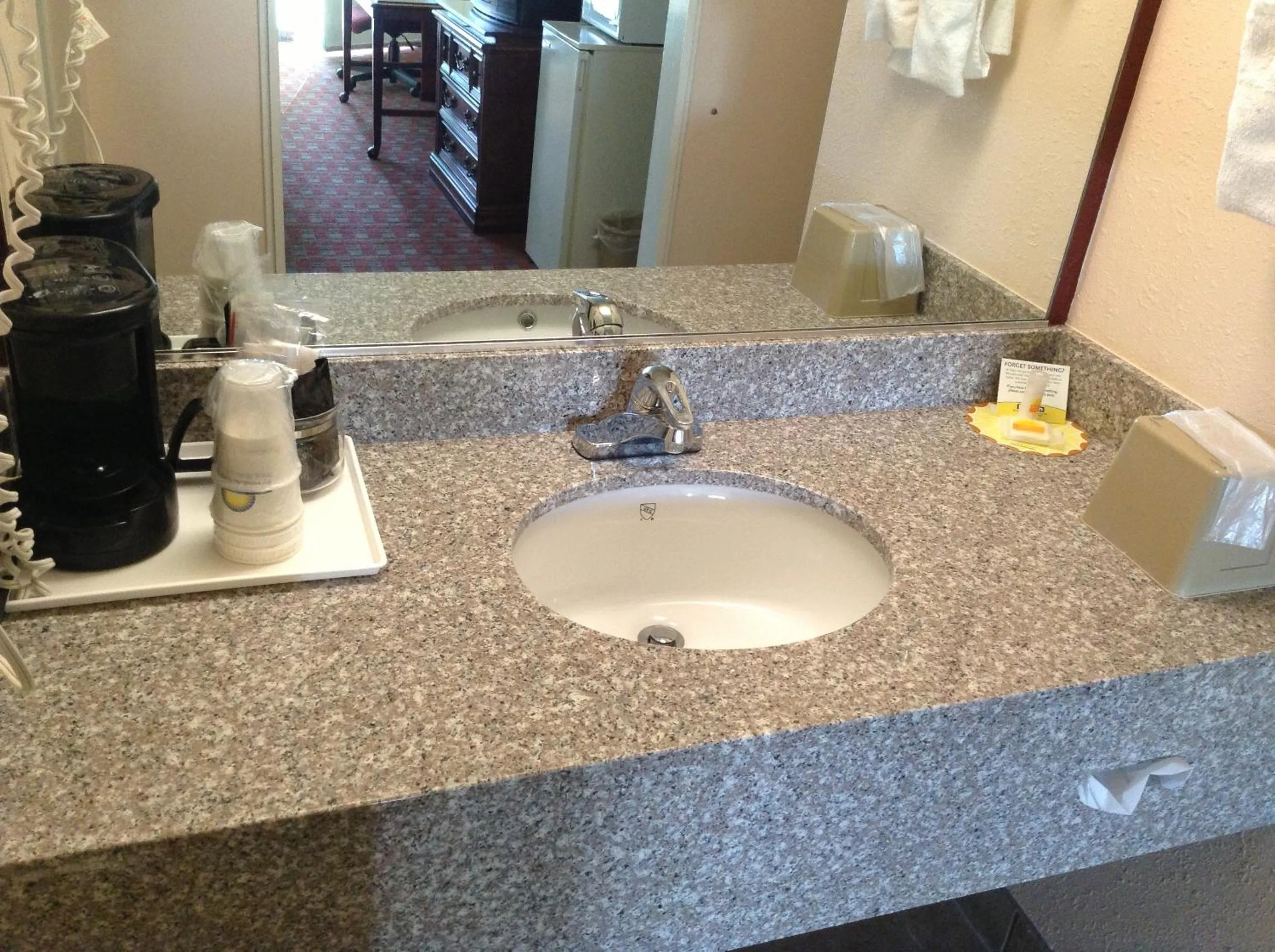 Bathroom in Days Inn by Wyndham Santa Fe New Mexico