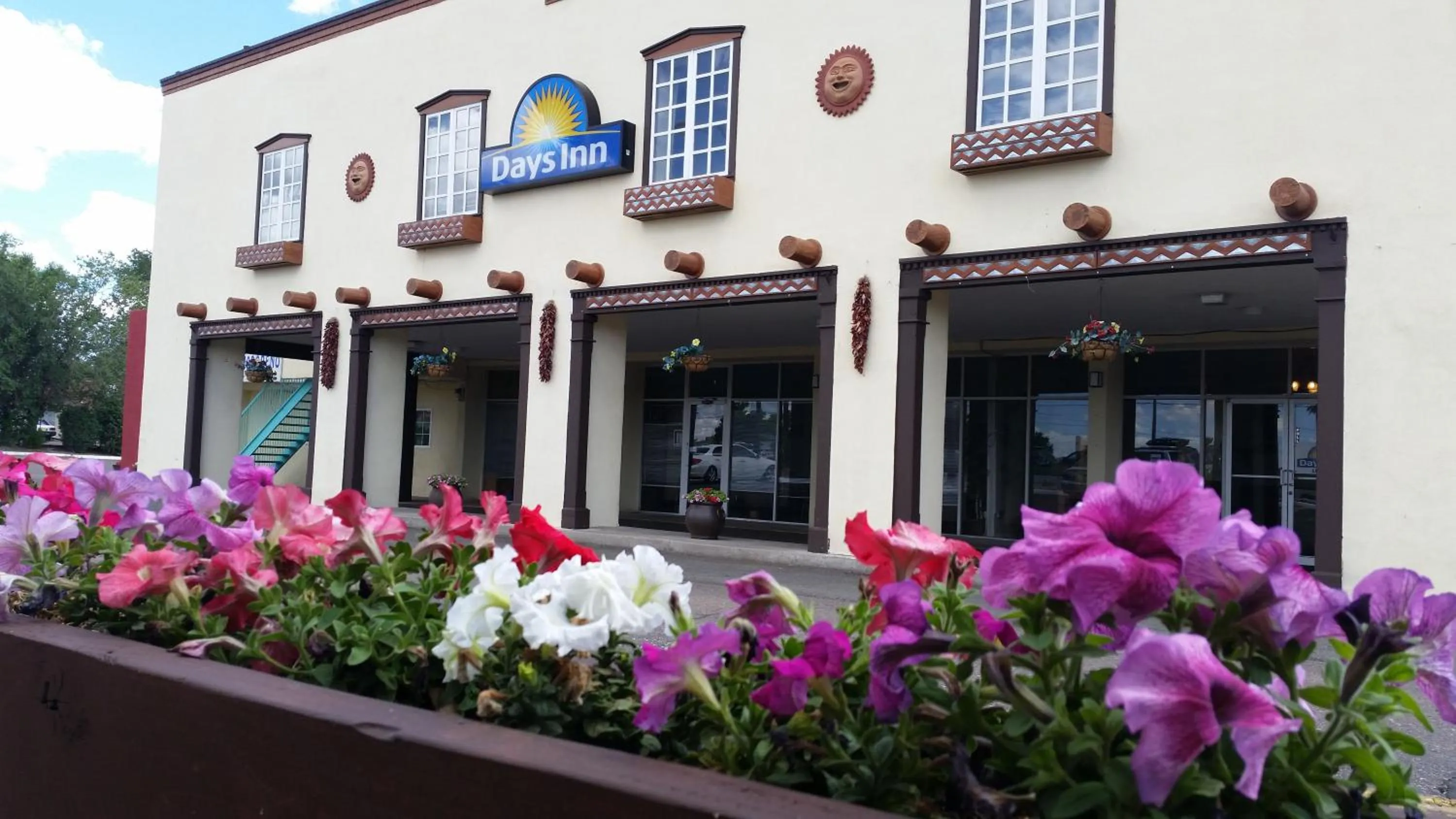 Property building in Days Inn by Wyndham Santa Fe New Mexico