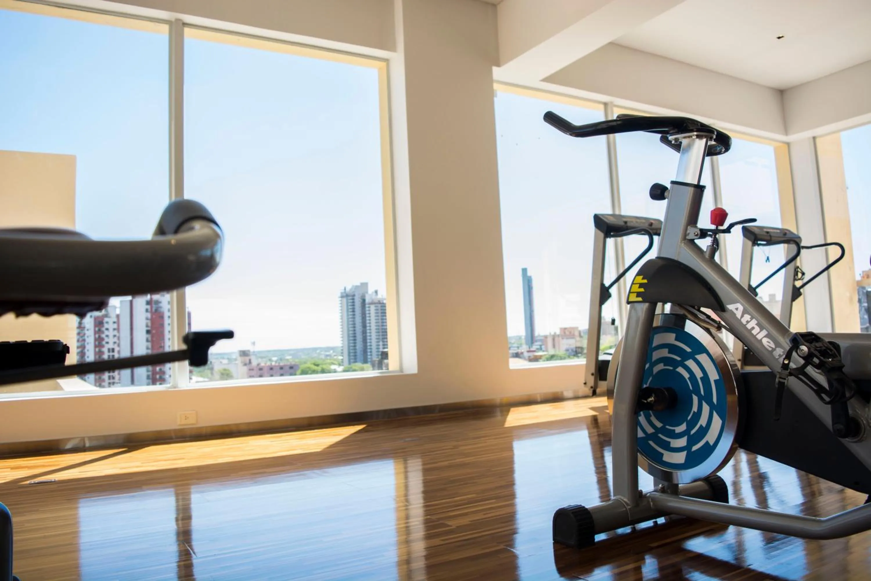 Fitness centre/facilities in Crowne Plaza Asunción by IHG