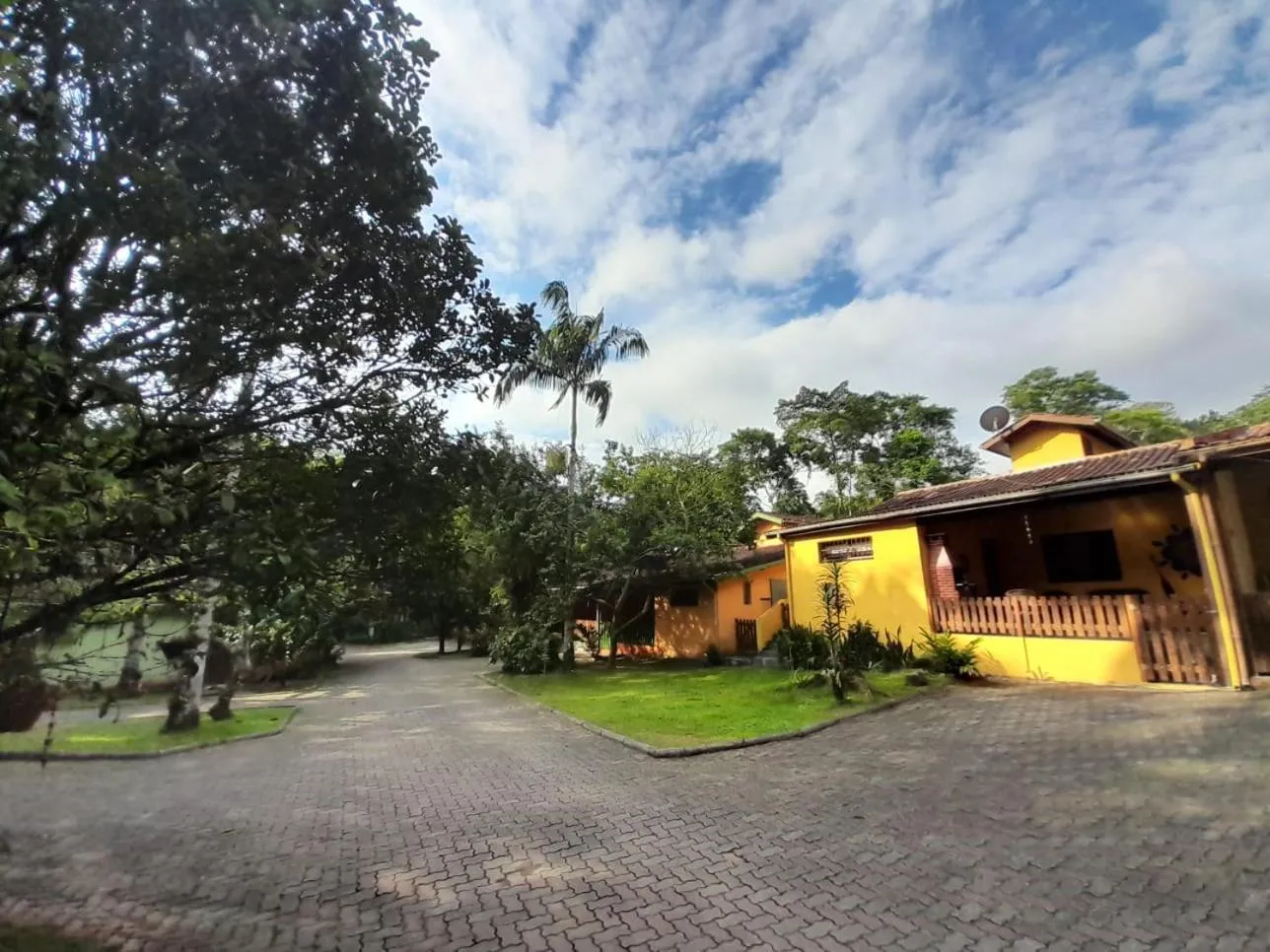Garden in Alegria casa 3 dorms Cond Fechado churrasqueira piscina