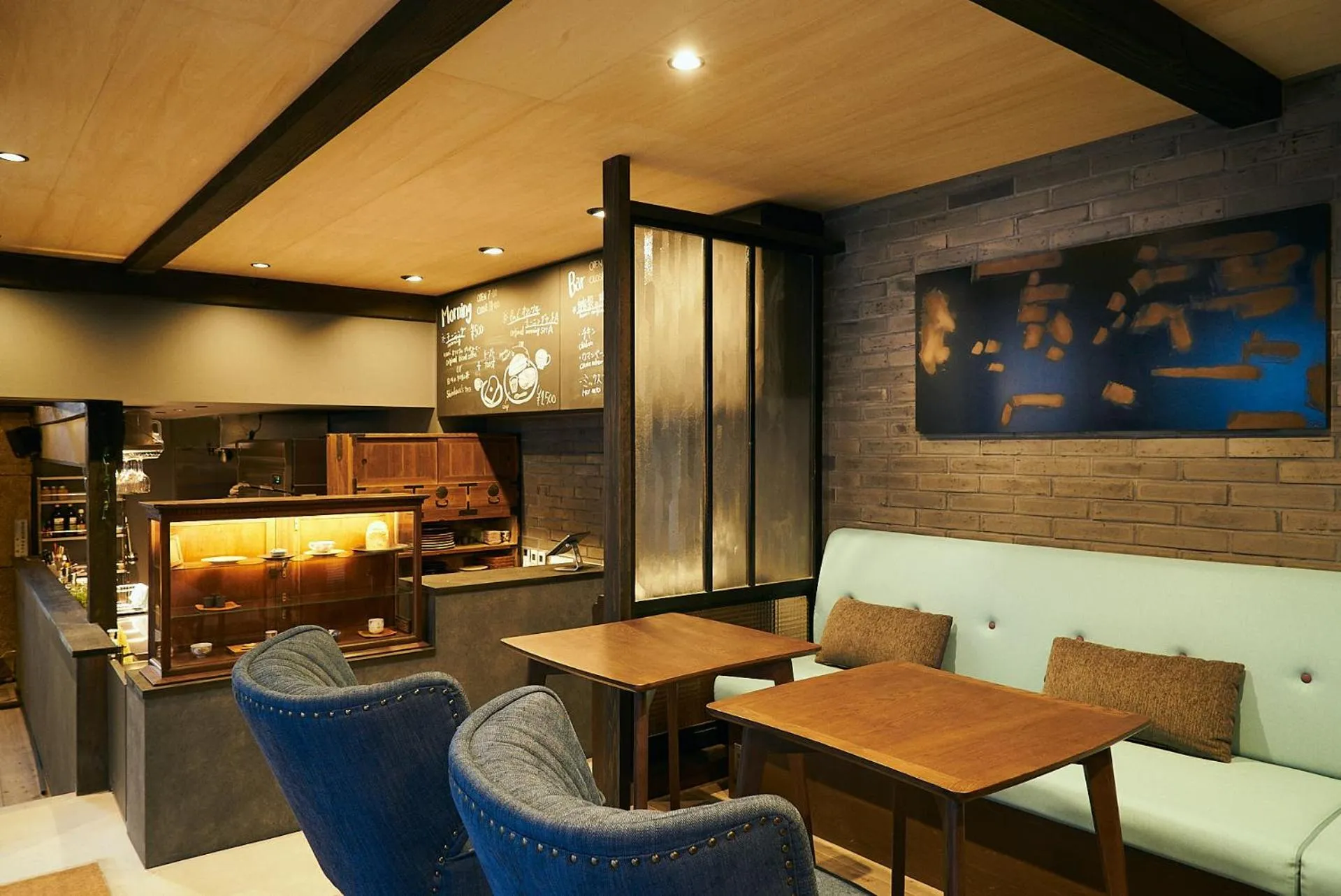 Lounge or bar in Bed and Craft