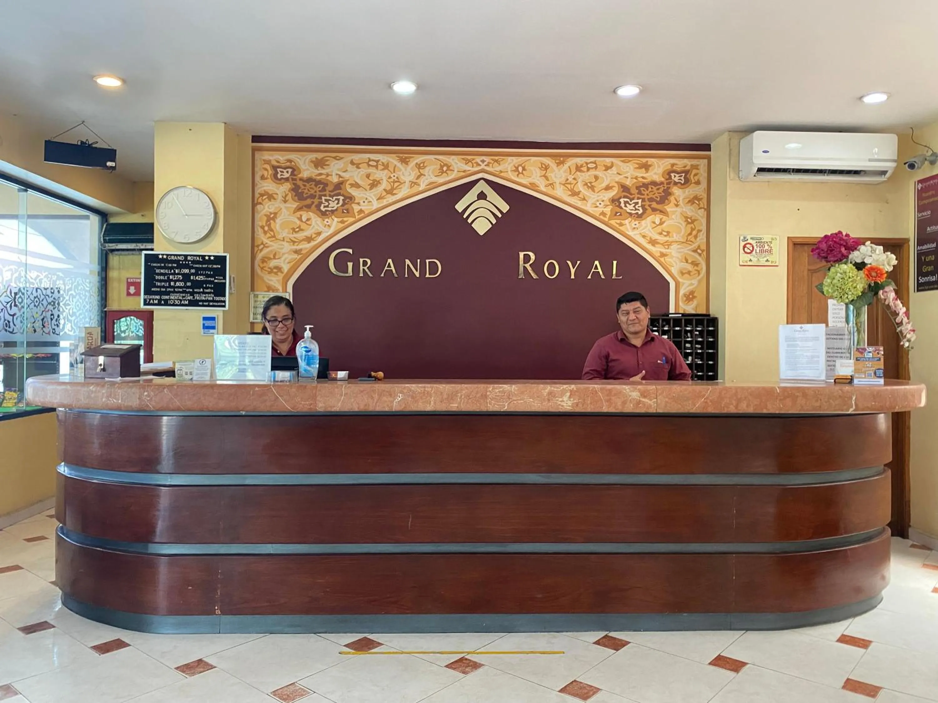 Lobby or reception in Grand Royal Tampico
