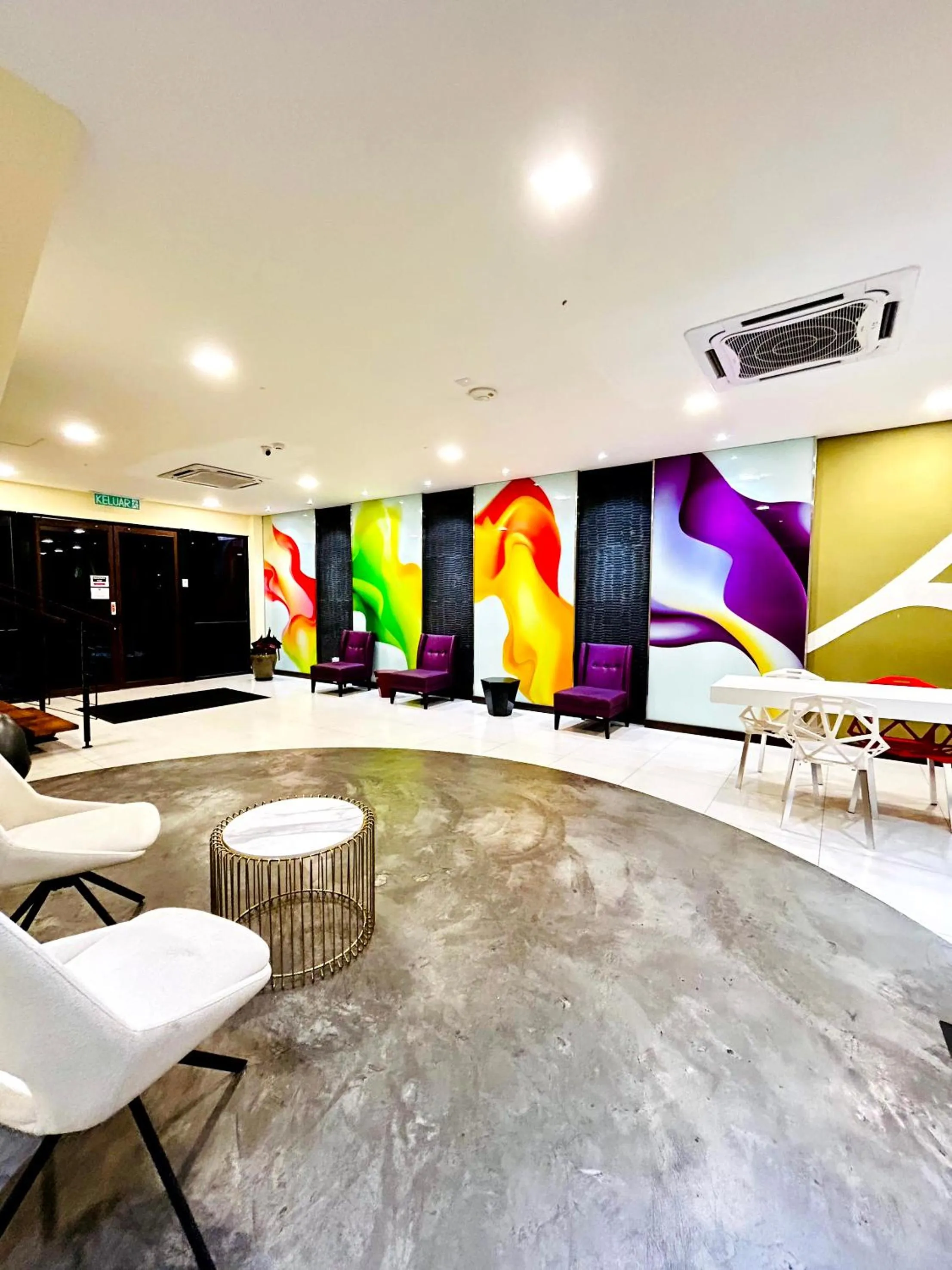 Lobby or reception in Kino Hotel