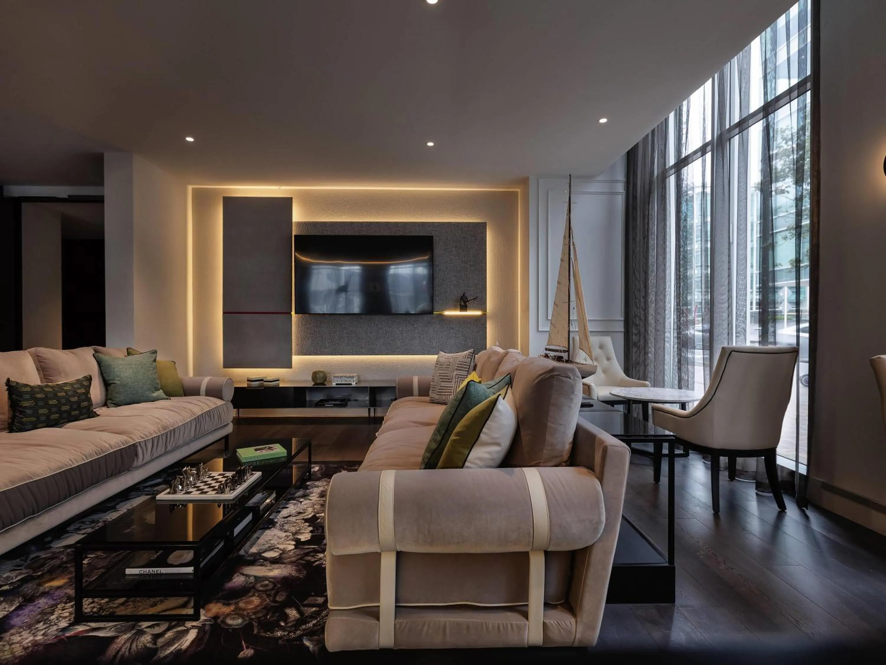 Photo of the whole room in Sofitel Auckland Viaduct Harbour