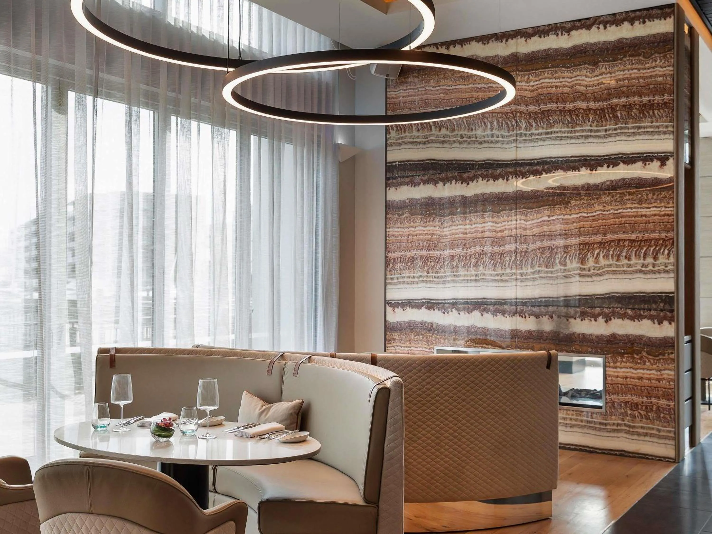 Breakfast in Sofitel Auckland Viaduct Harbour