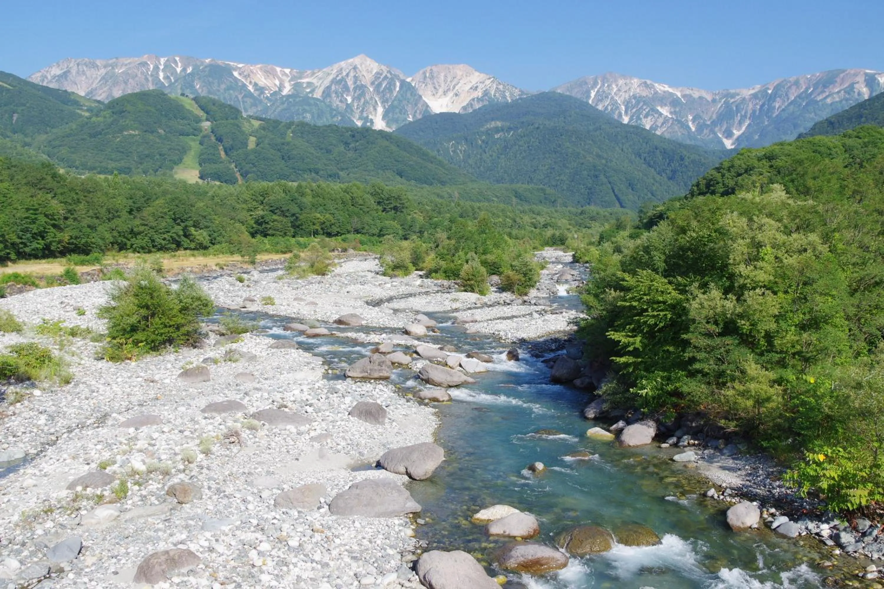 Natural landscape in Hakuba Ski-Kan