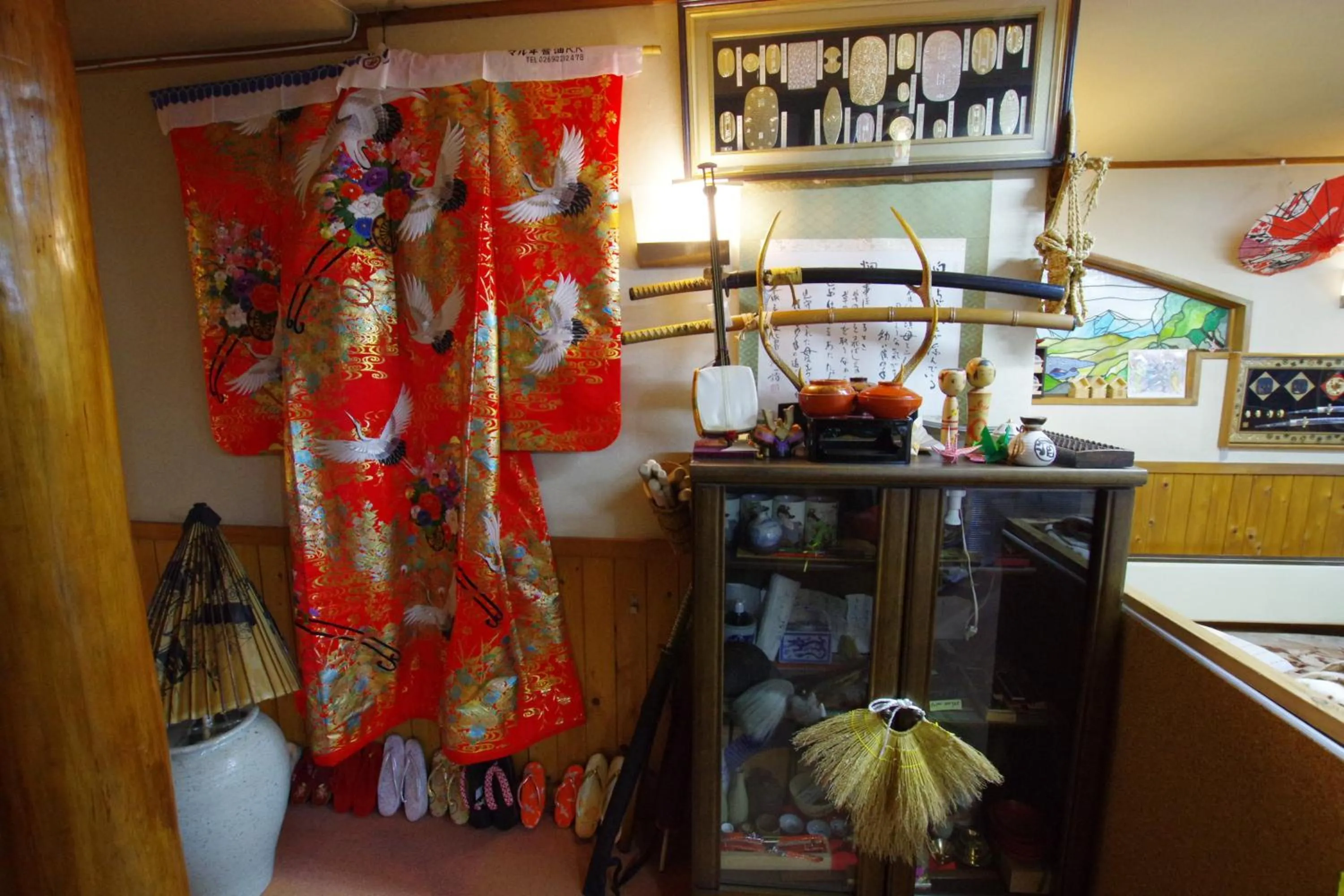 Decorative detail in Hakuba Ski-Kan