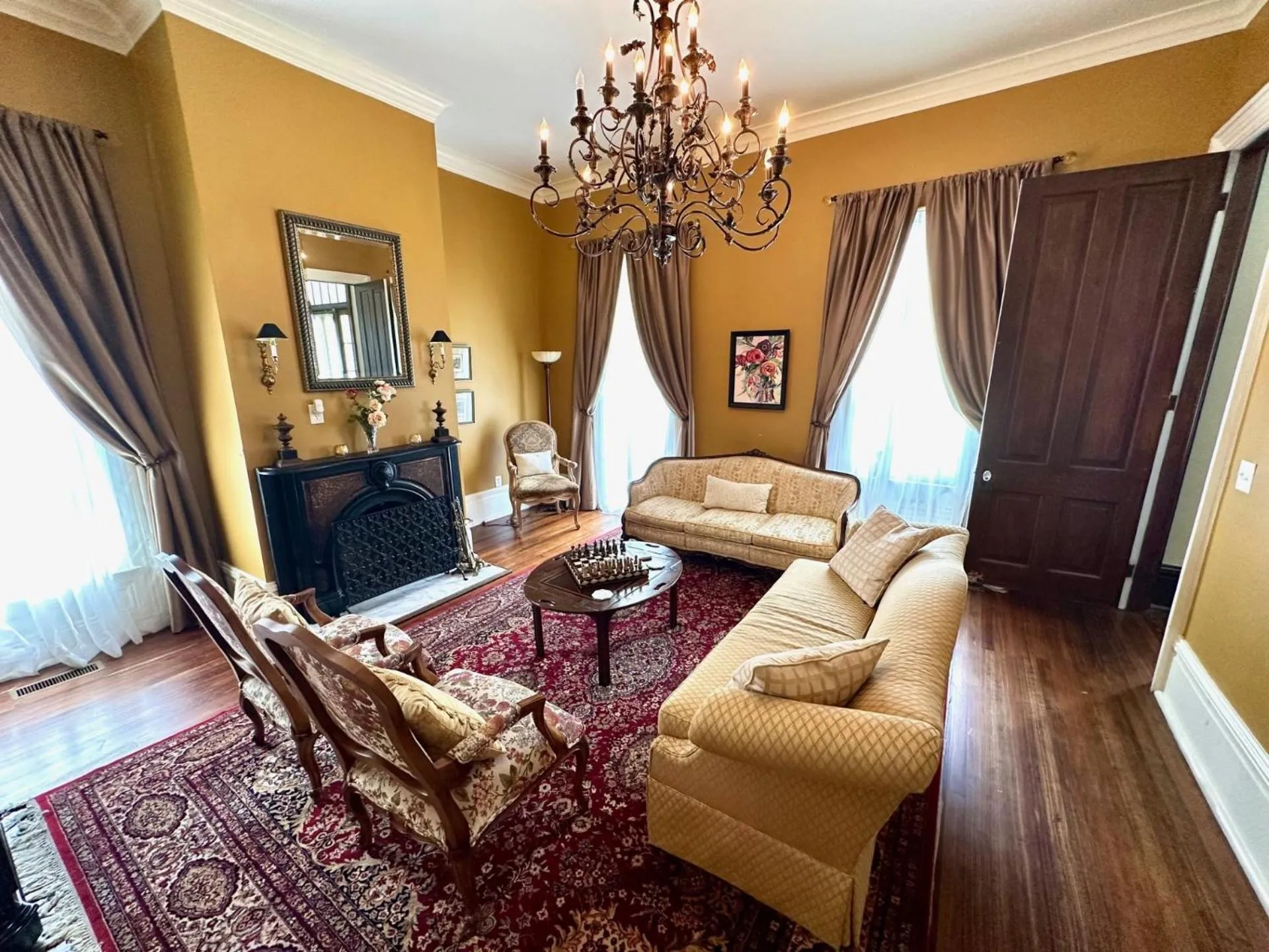 Living room in The Wynne House Inn