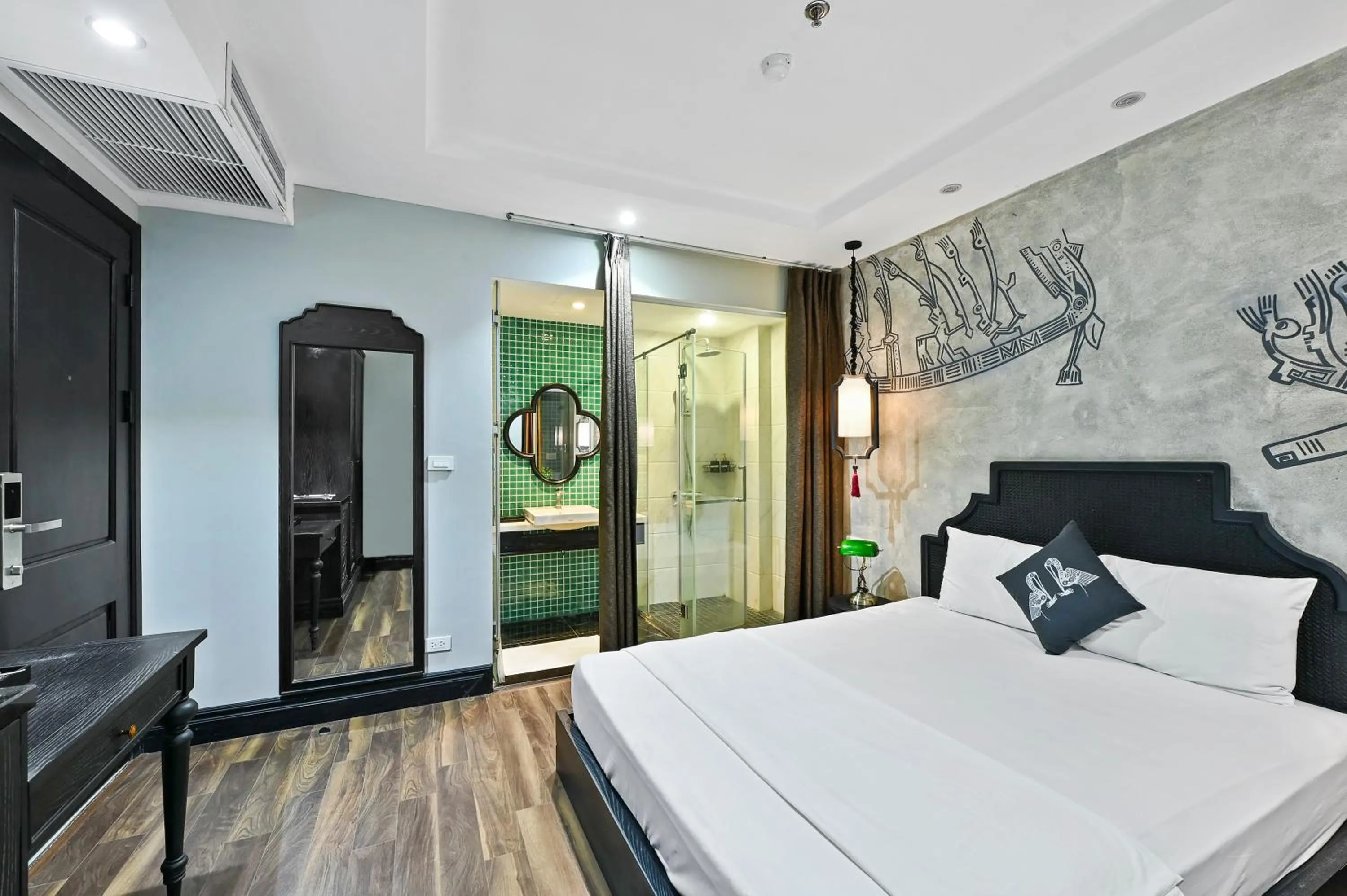 Bed in 22Land Residence Hotel & Spa 52 Ngo Huyen