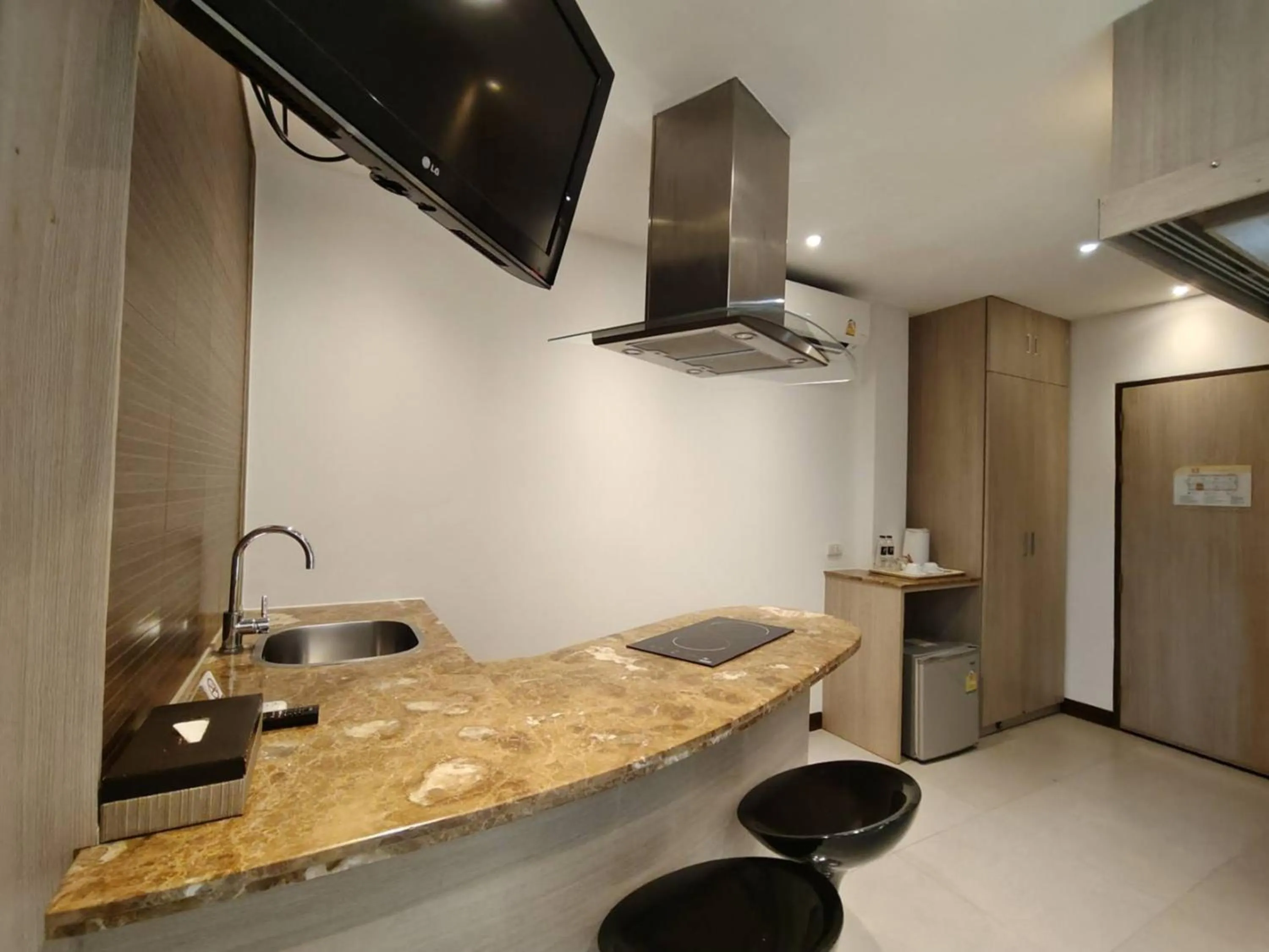 Kitchen or kitchenette in Patong Bay Residence