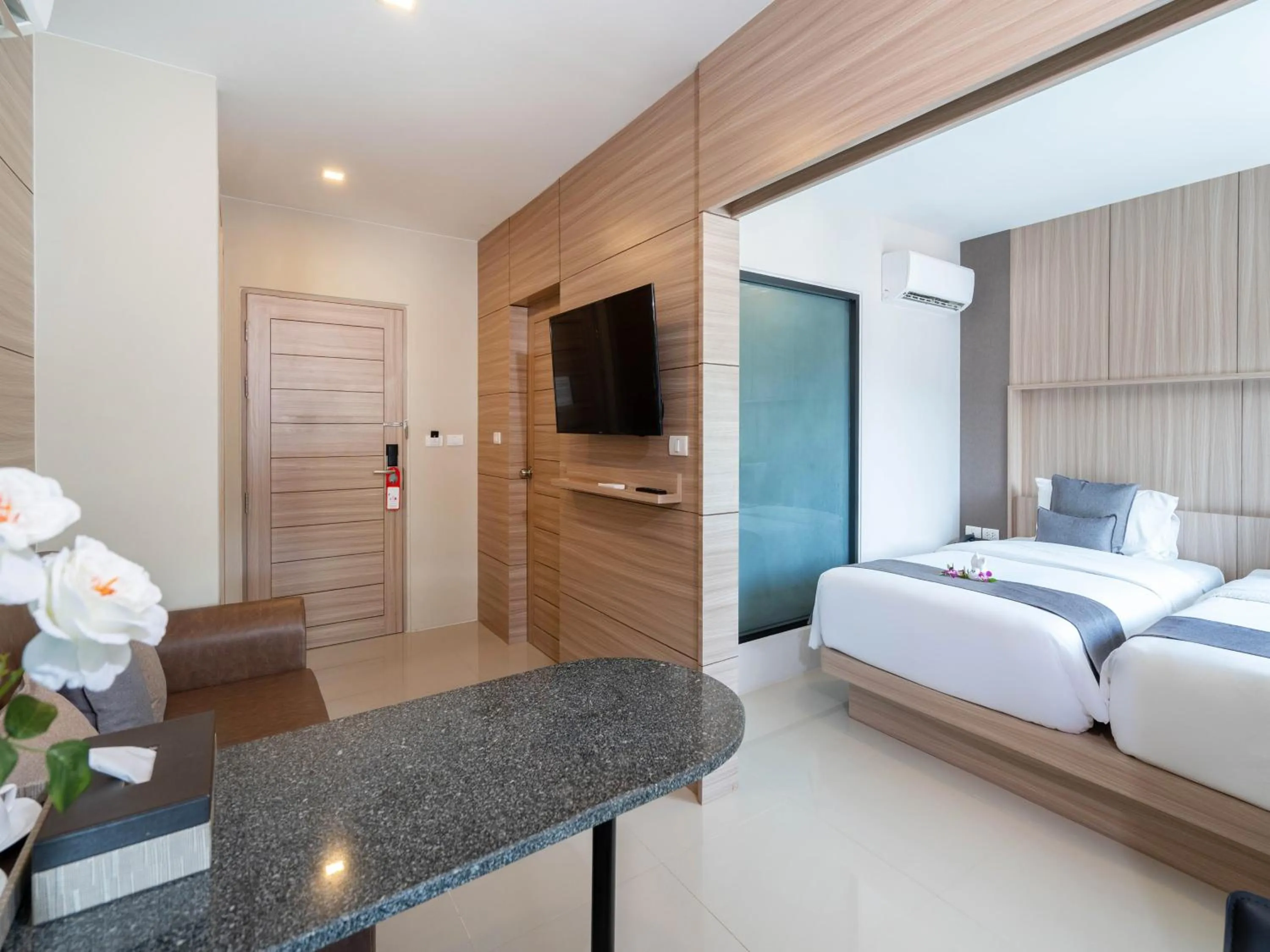 Living room in Patong Bay Residence