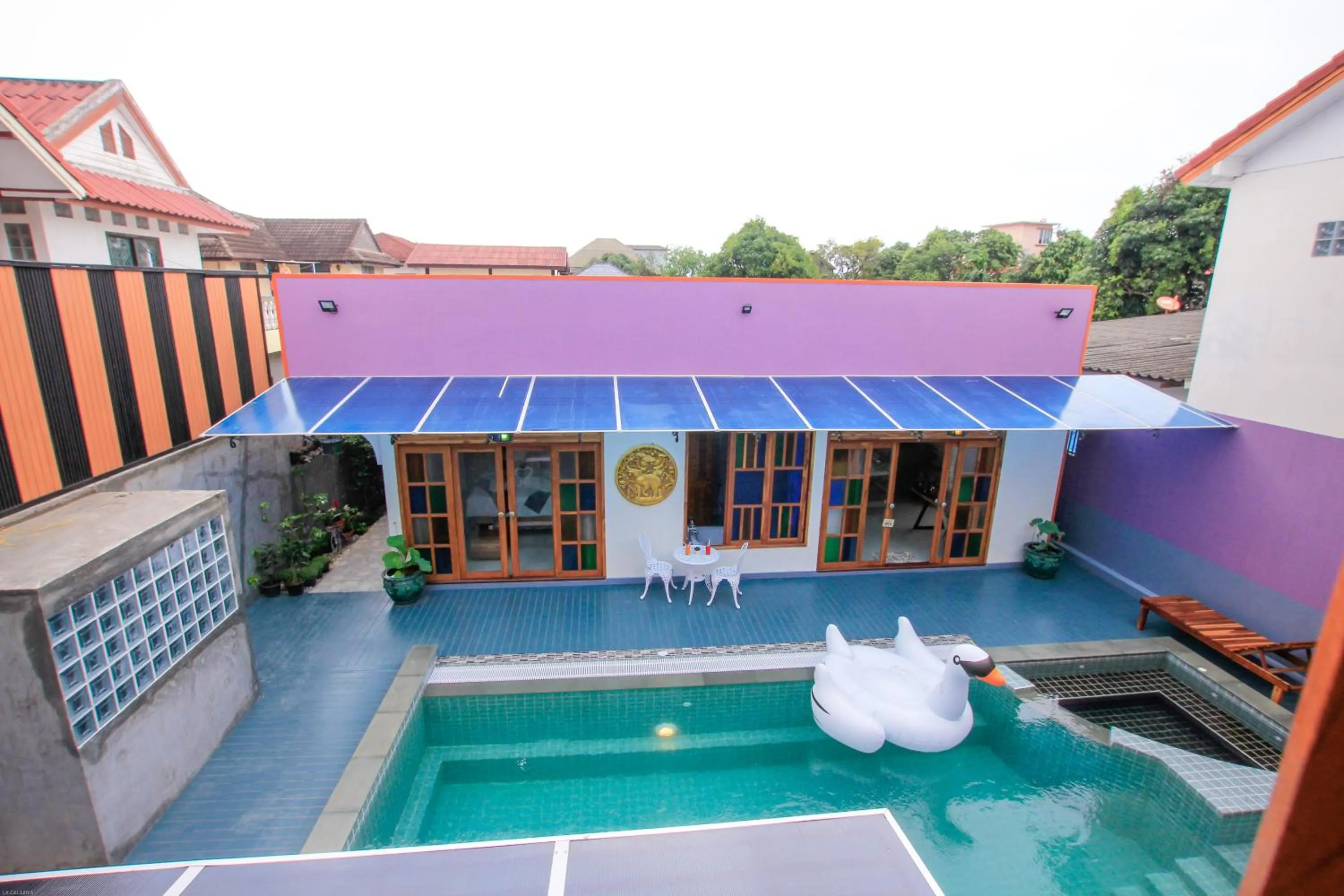 Pool view in The Villager Fishermans Village