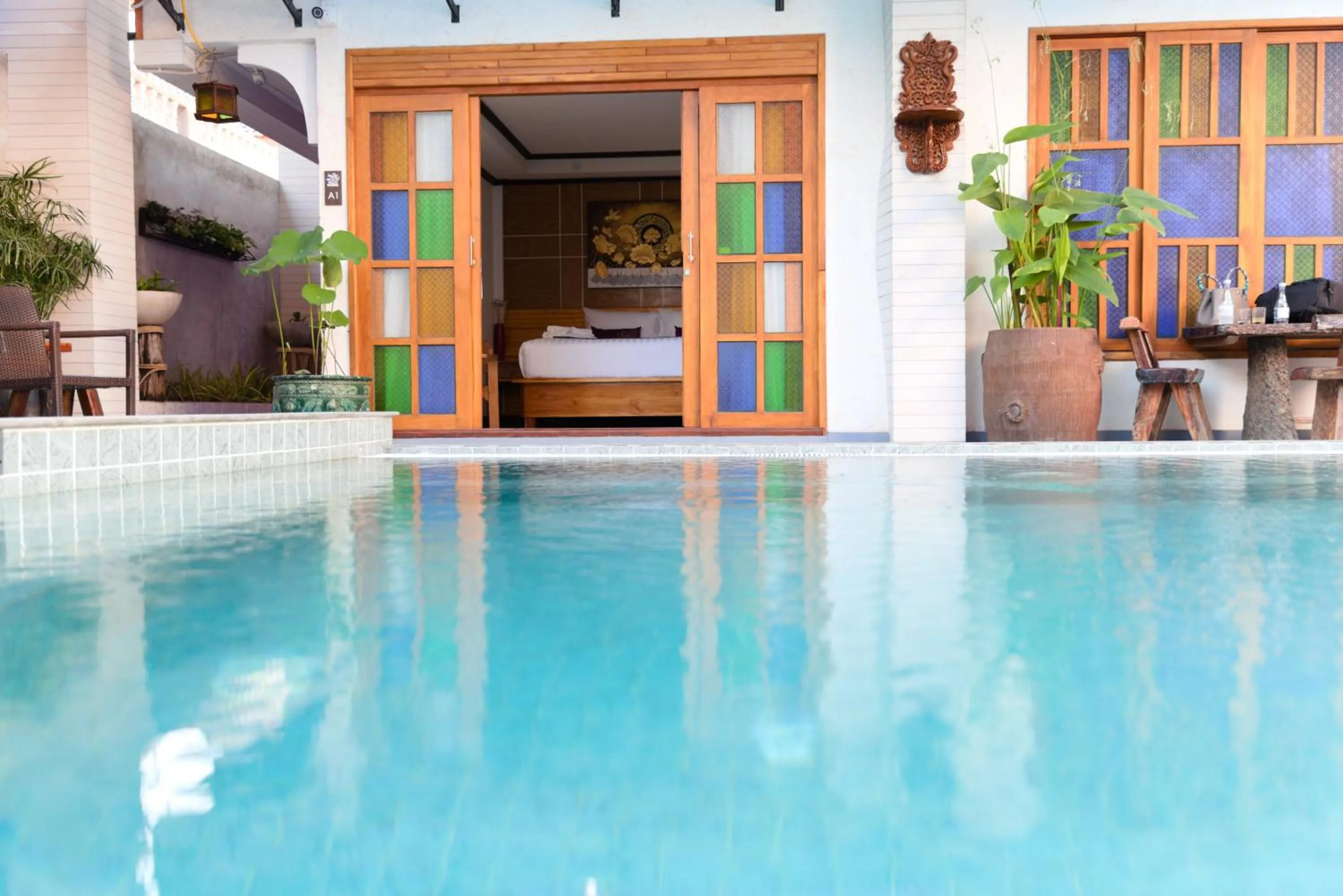 Pool view in The Villager Fishermans Village