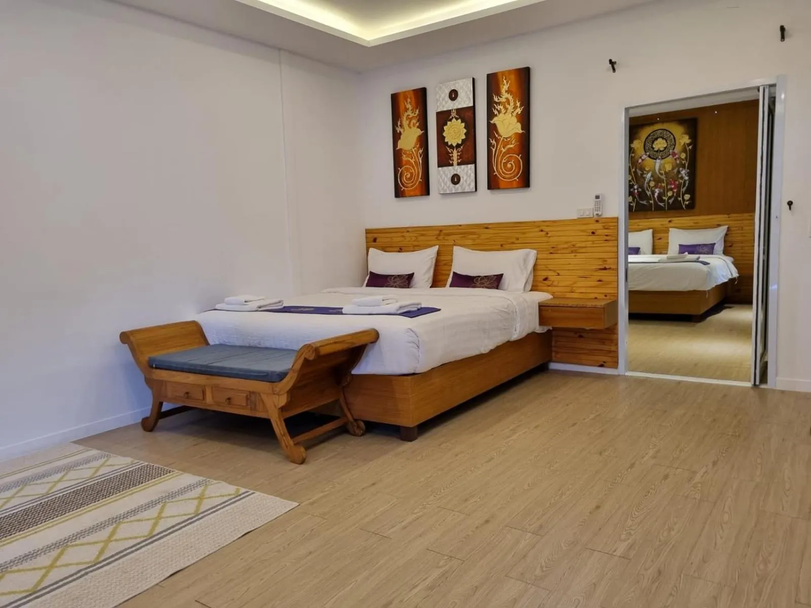 Photo of the whole room, Bed in The Villager Fishermans Village