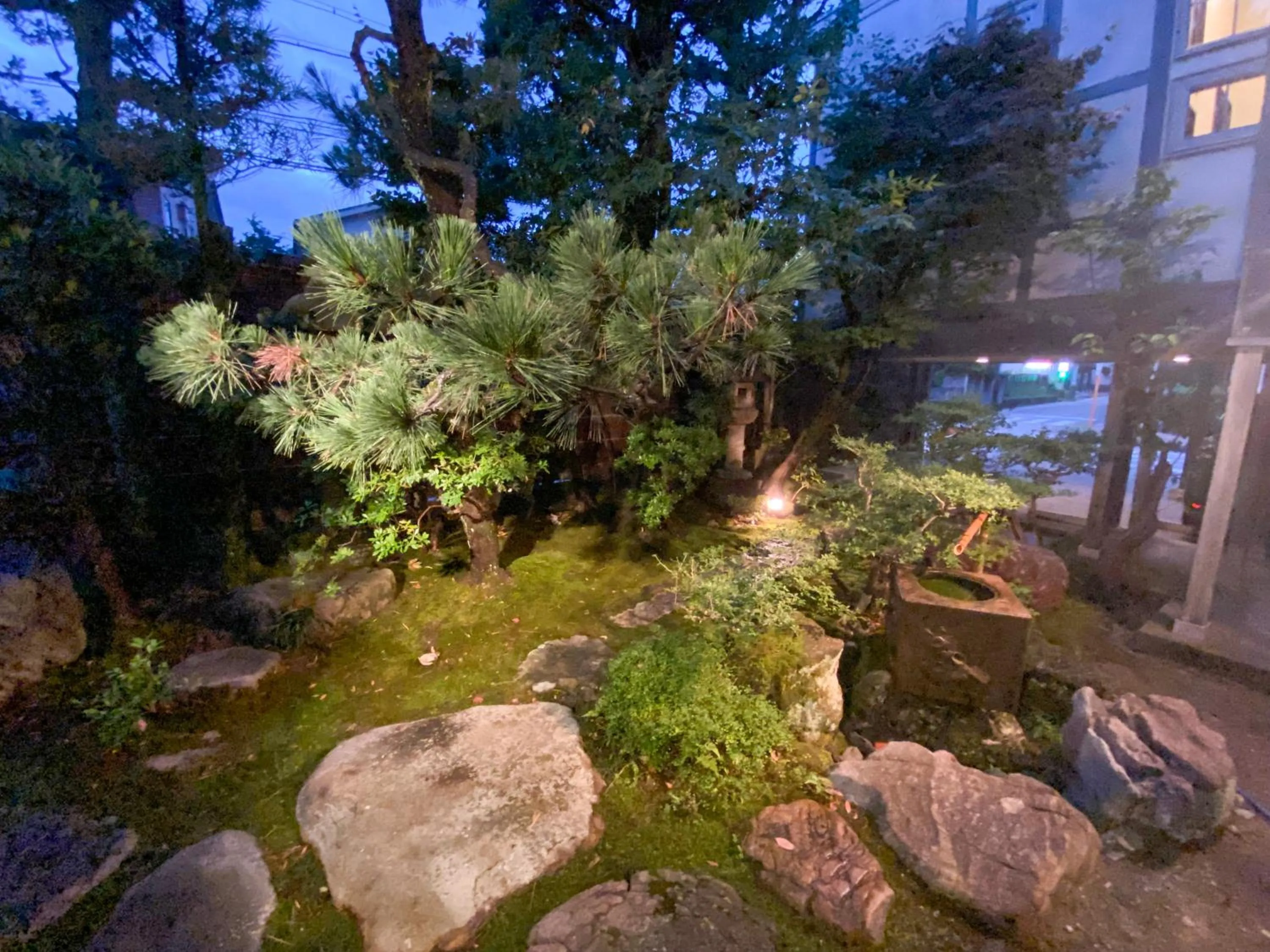 Garden in Camellia Inn Yukitsubaki