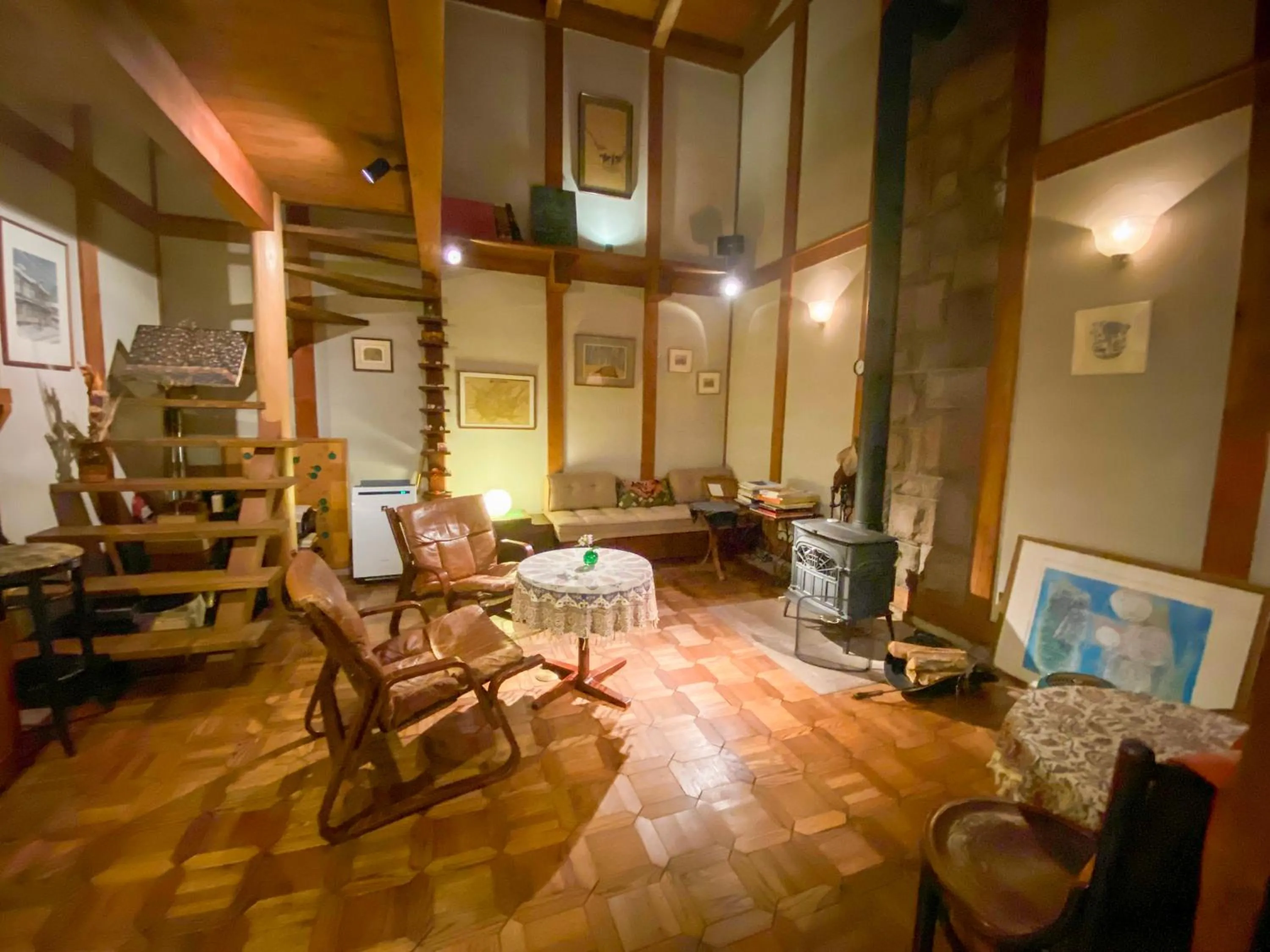 Living room in Camellia Inn Yukitsubaki