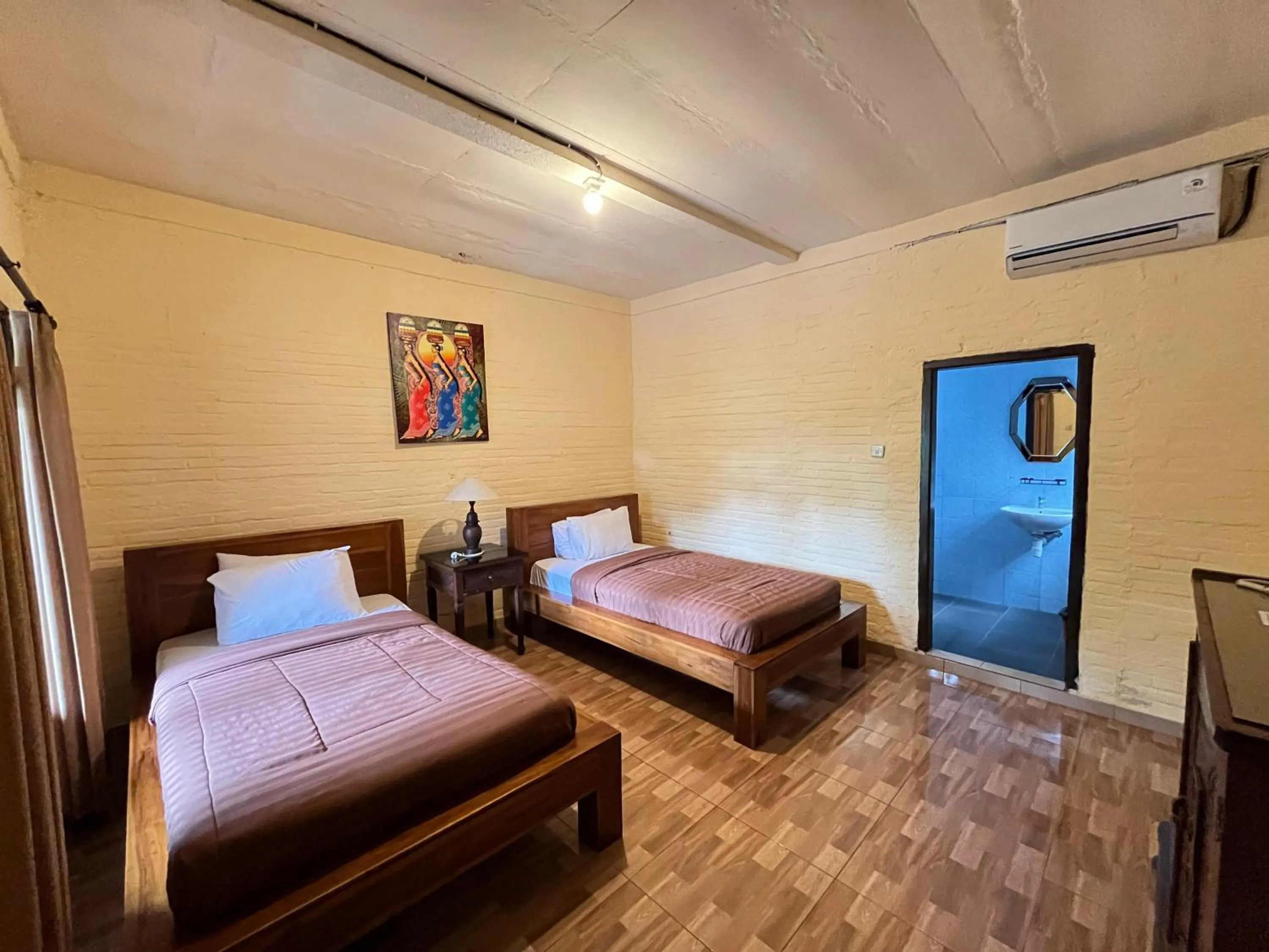 Bedroom, Bed in Pande Permai Bungalows