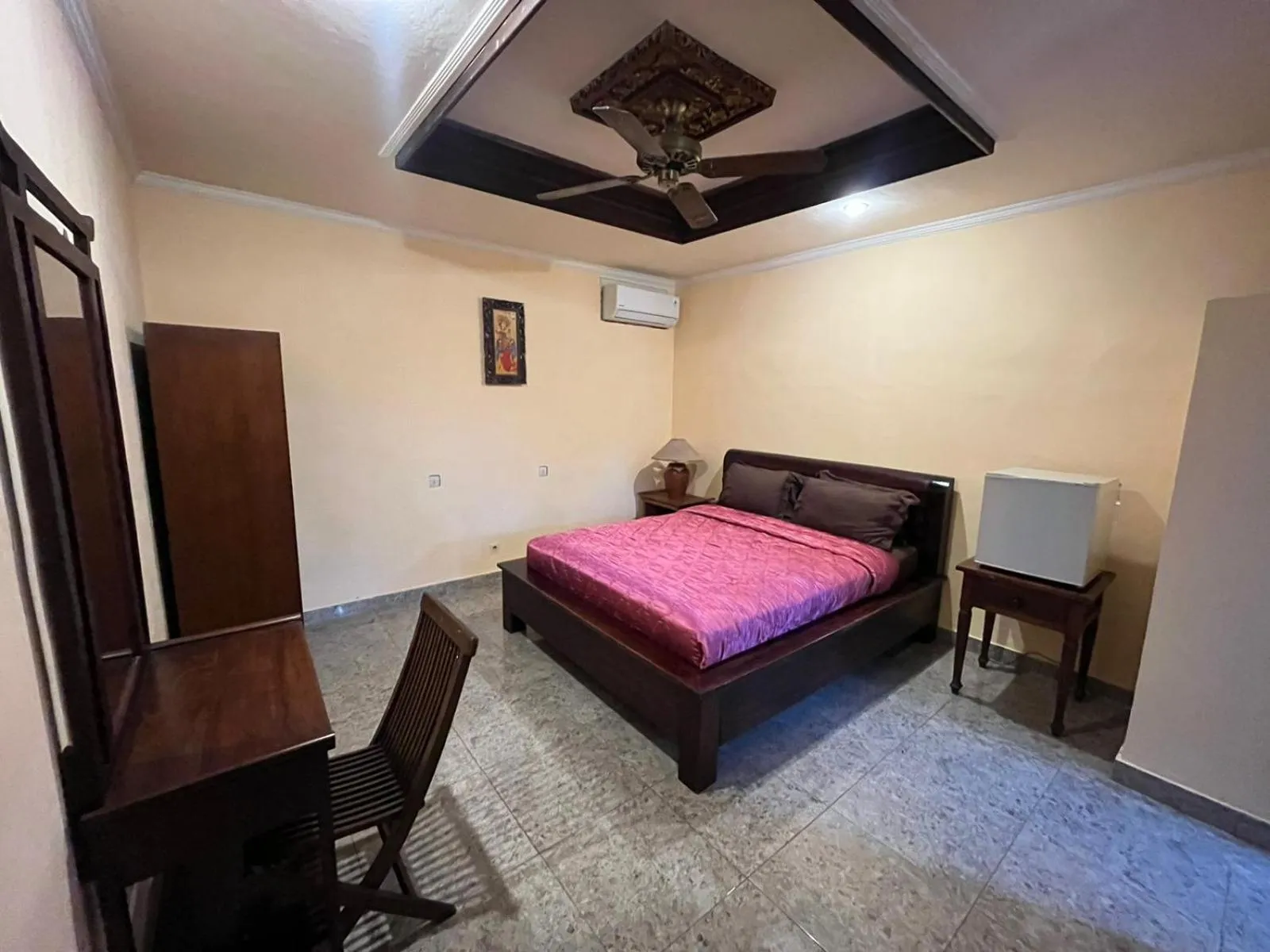 Bed in Pande Permai Bungalows