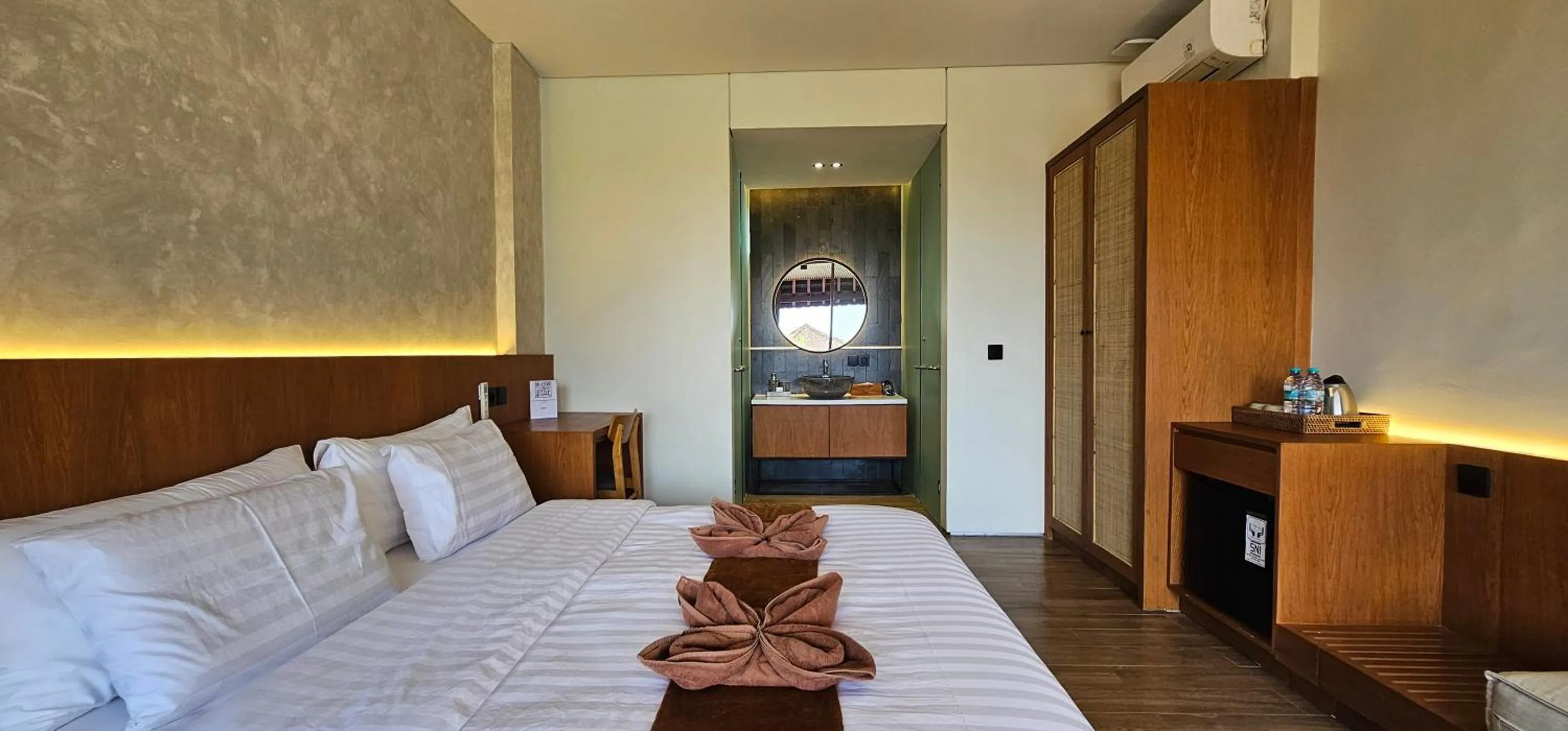 Bedroom, Bed in Kun - Kun Guest House Ubud