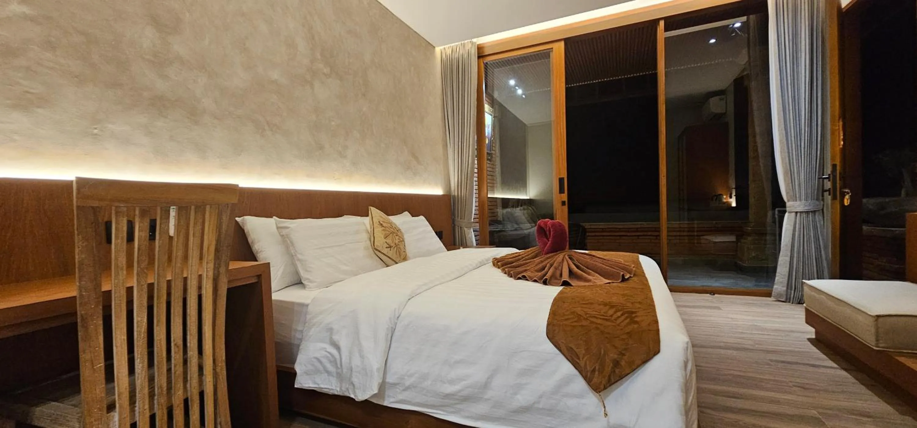 Bed in Kun - Kun Guest House Ubud