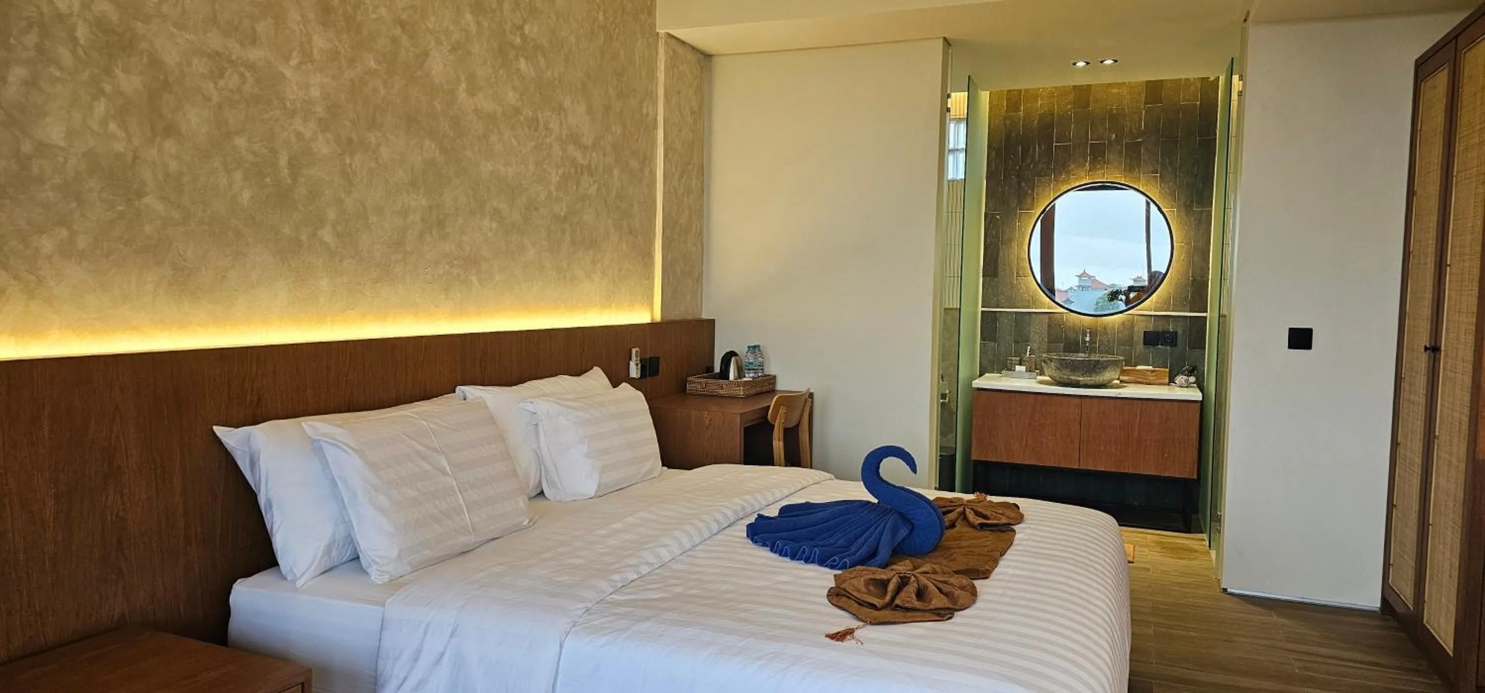 Bed in Kun - Kun Guest House Ubud