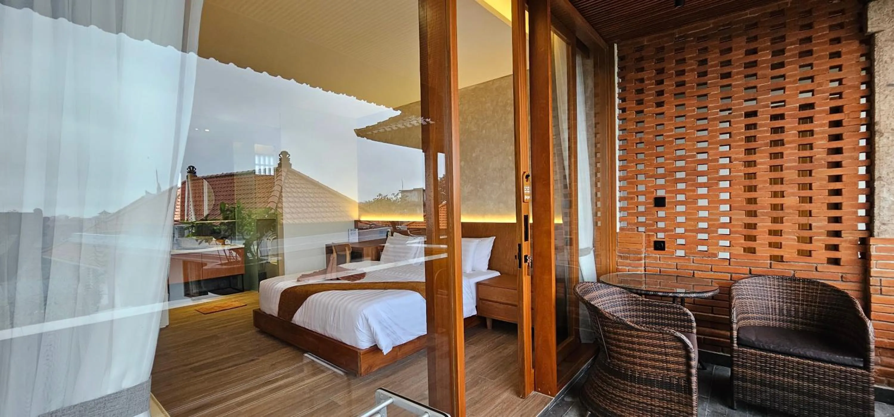 Bed in Kun - Kun Guest House Ubud