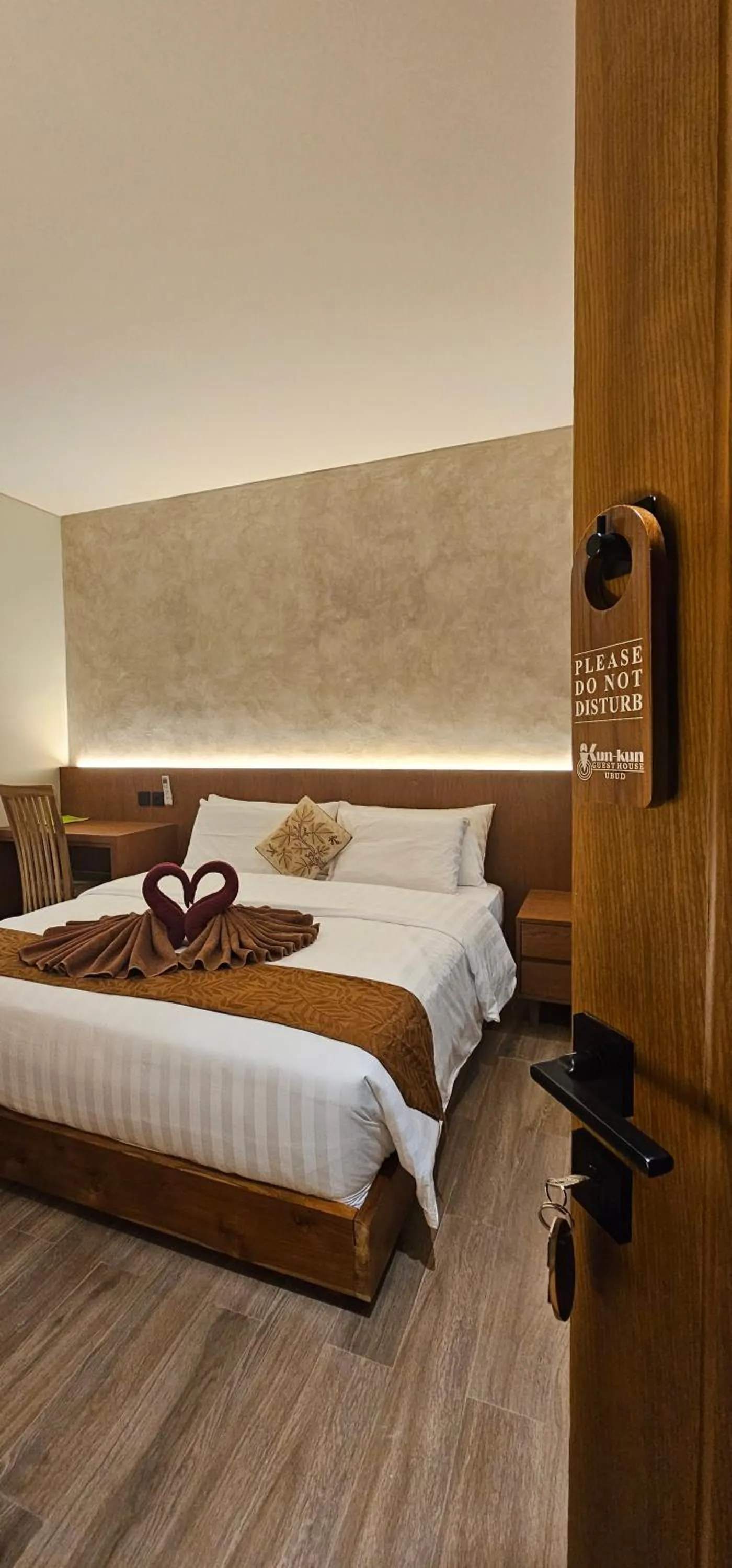 Bed in Kun - Kun Guest House Ubud