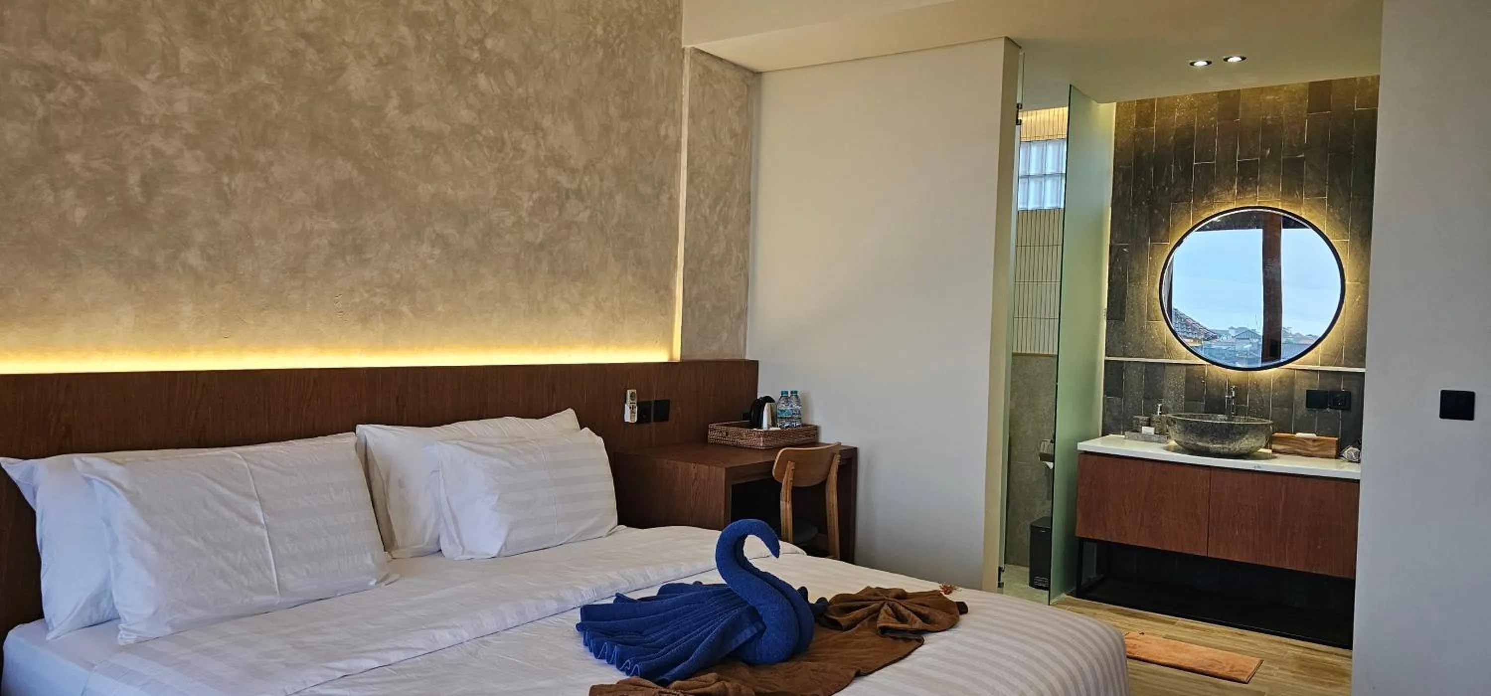 Bed in Kun - Kun Guest House Ubud