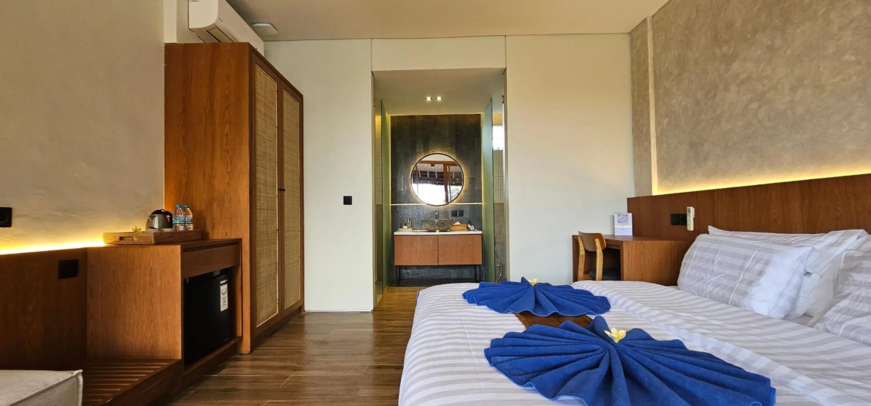 Bed in Kun - Kun Guest House Ubud