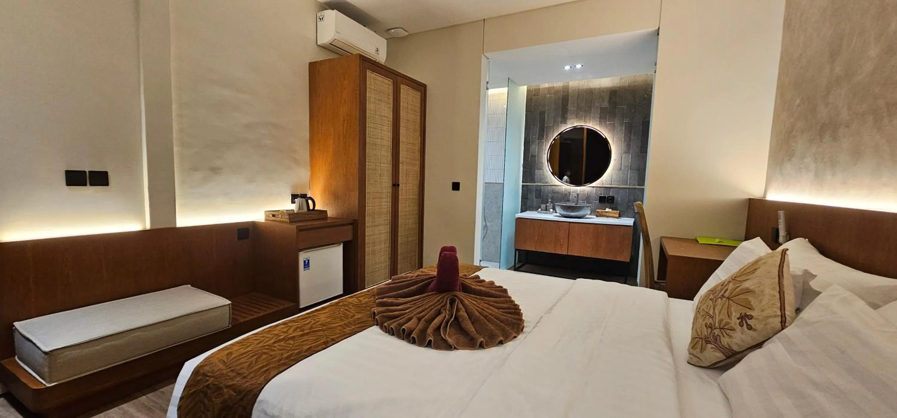 Bed in Kun - Kun Guest House Ubud