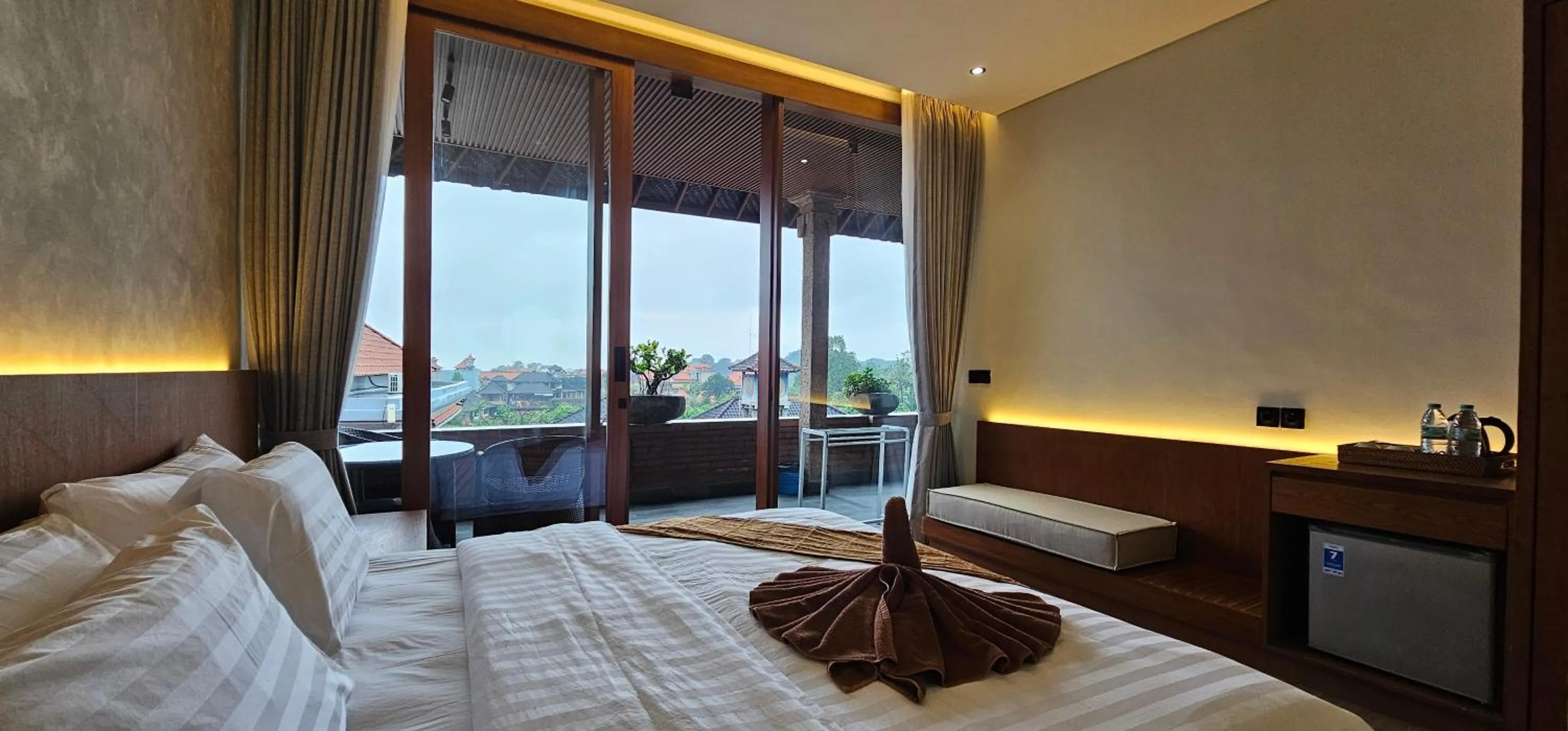 Bed in Kun - Kun Guest House Ubud