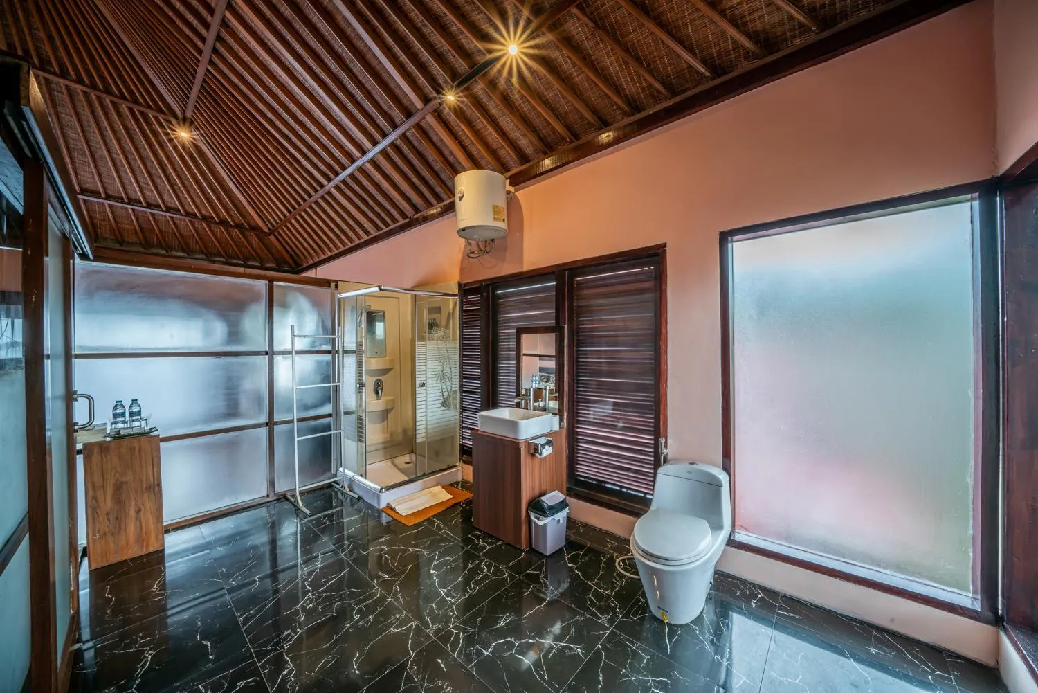Bathroom in The Kampung Ubud Villa
