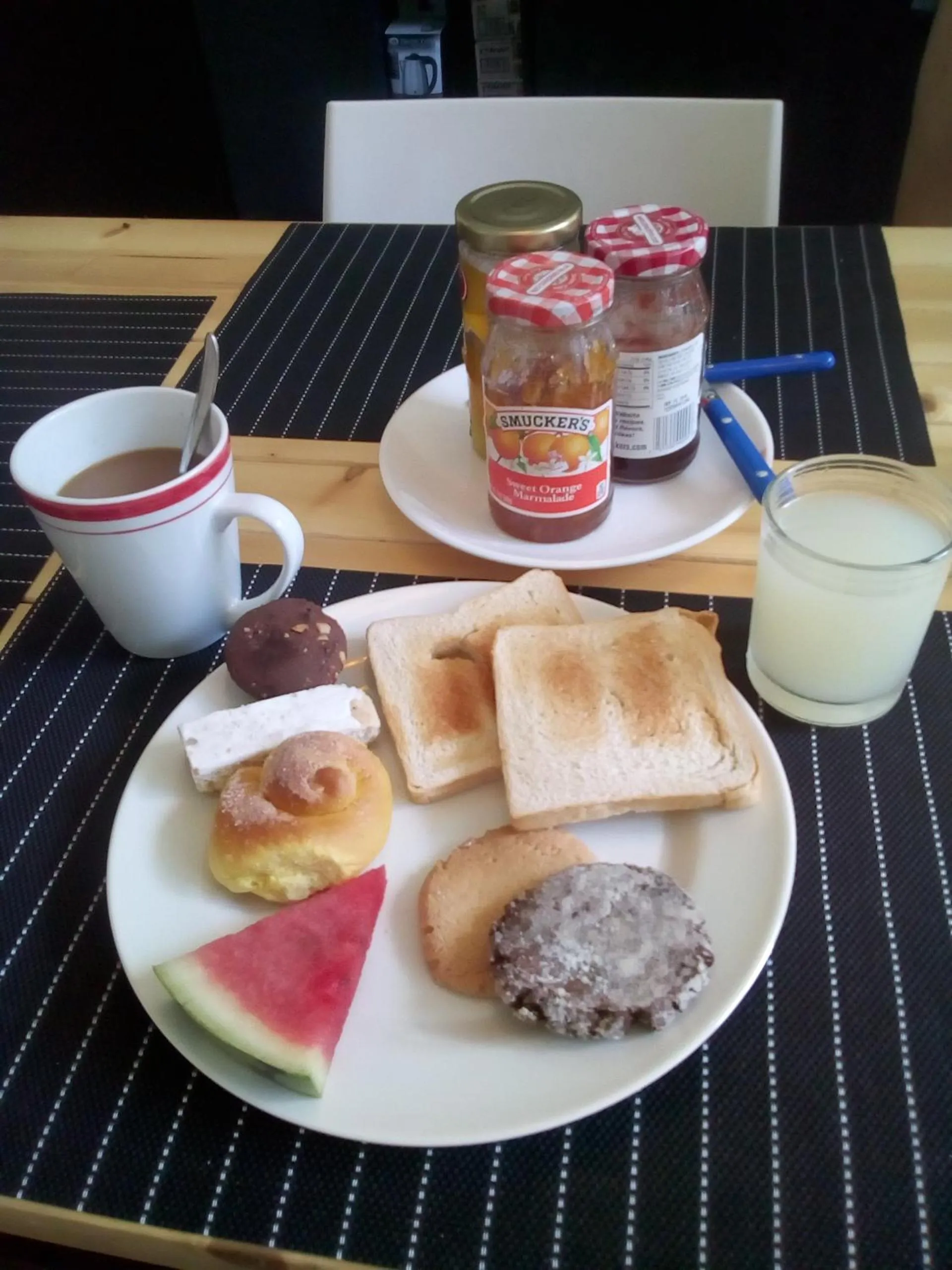 Breakfast in Kame House Hostel
