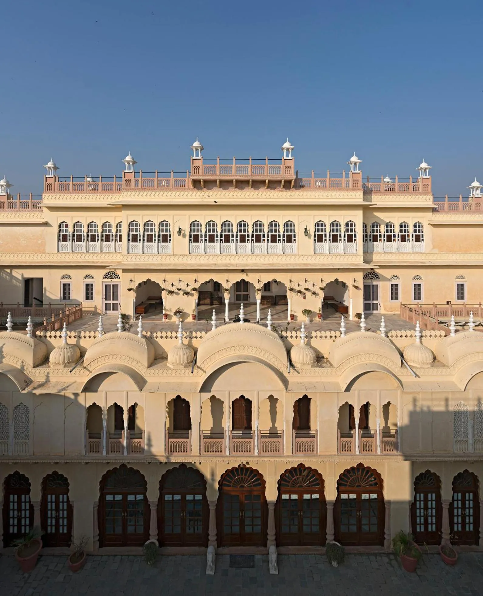 Property building in Alsisar Mahal- Heritage Hotel