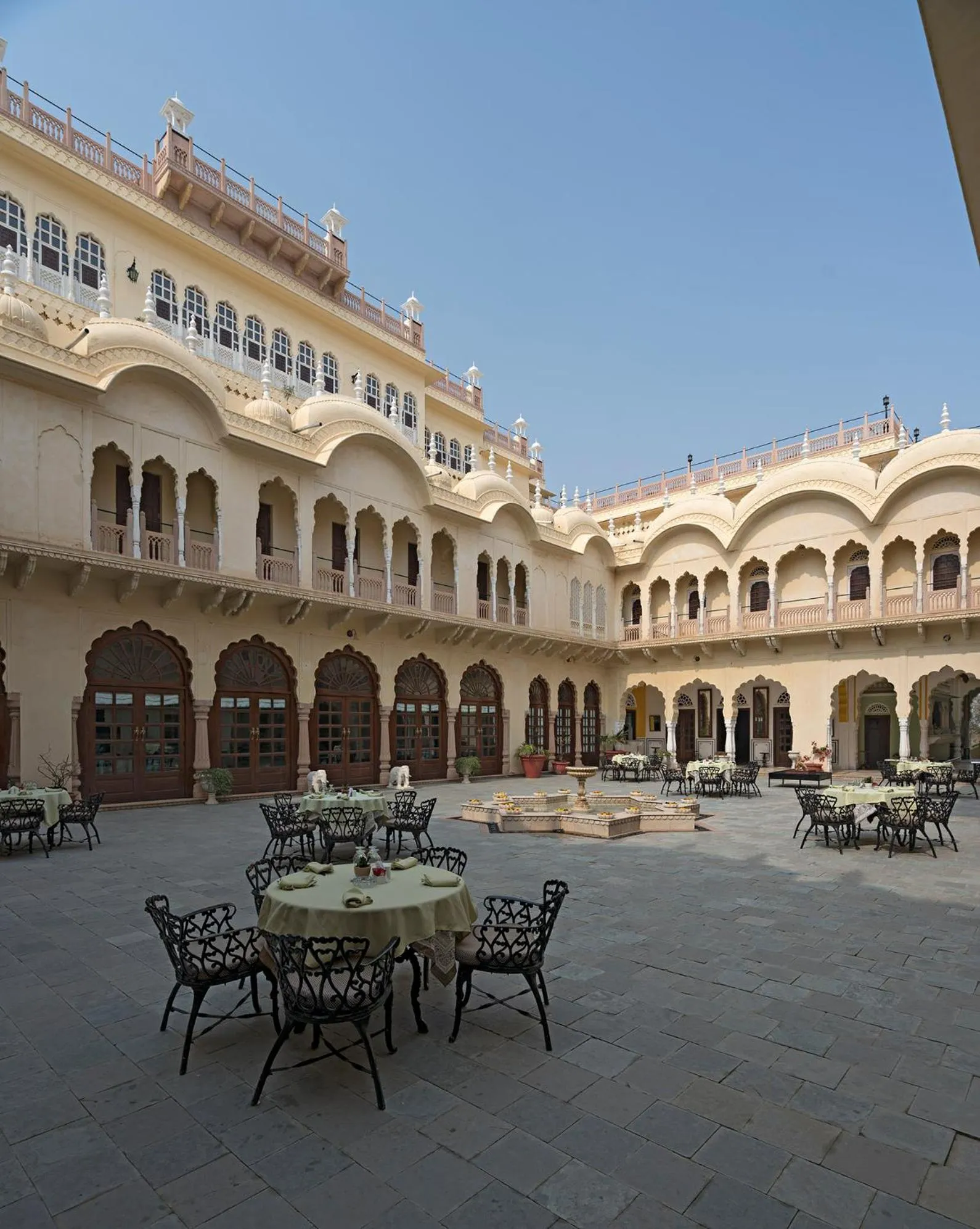 Property building in Alsisar Mahal- Heritage Hotel