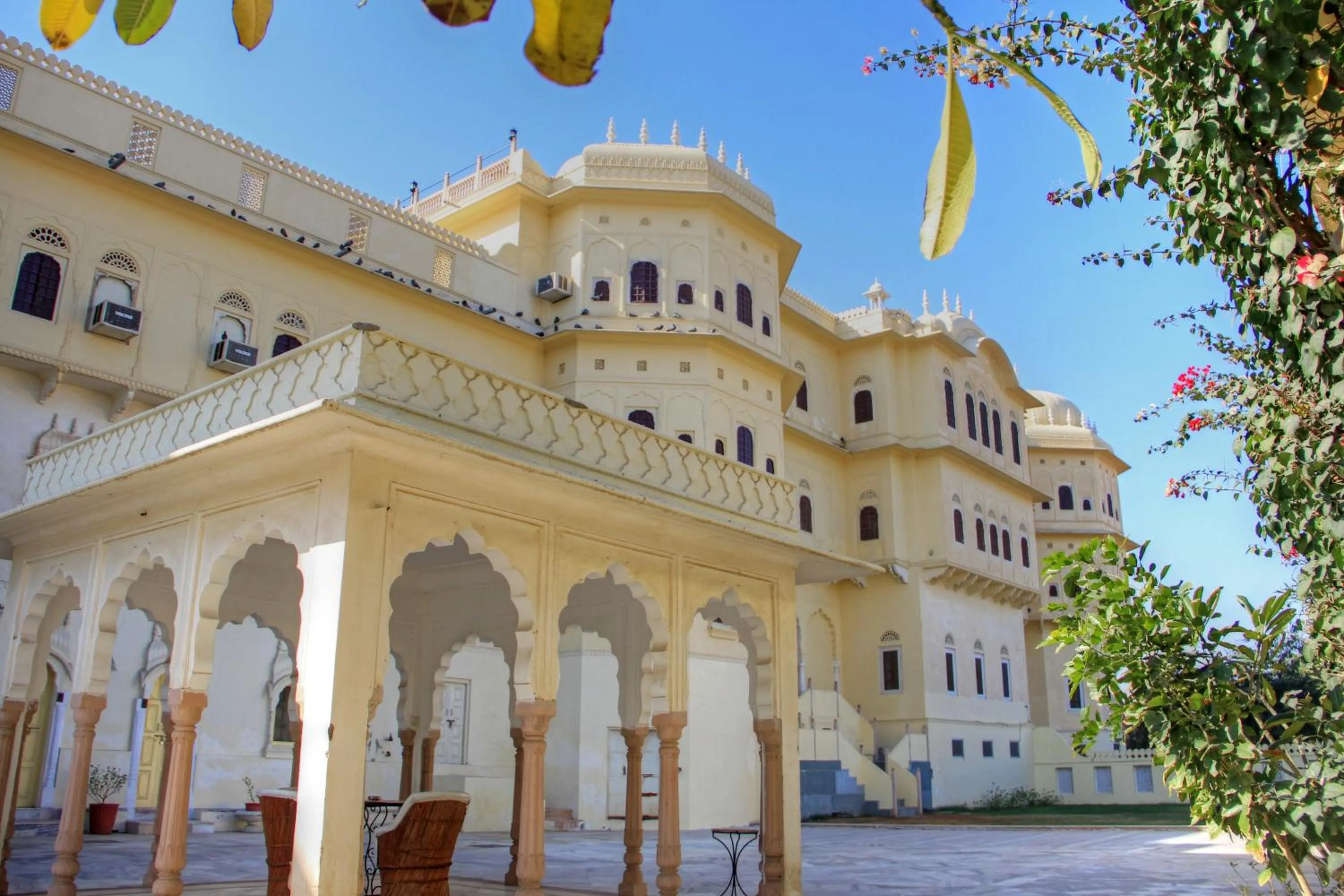 Property building in Alsisar Mahal- Heritage Hotel
