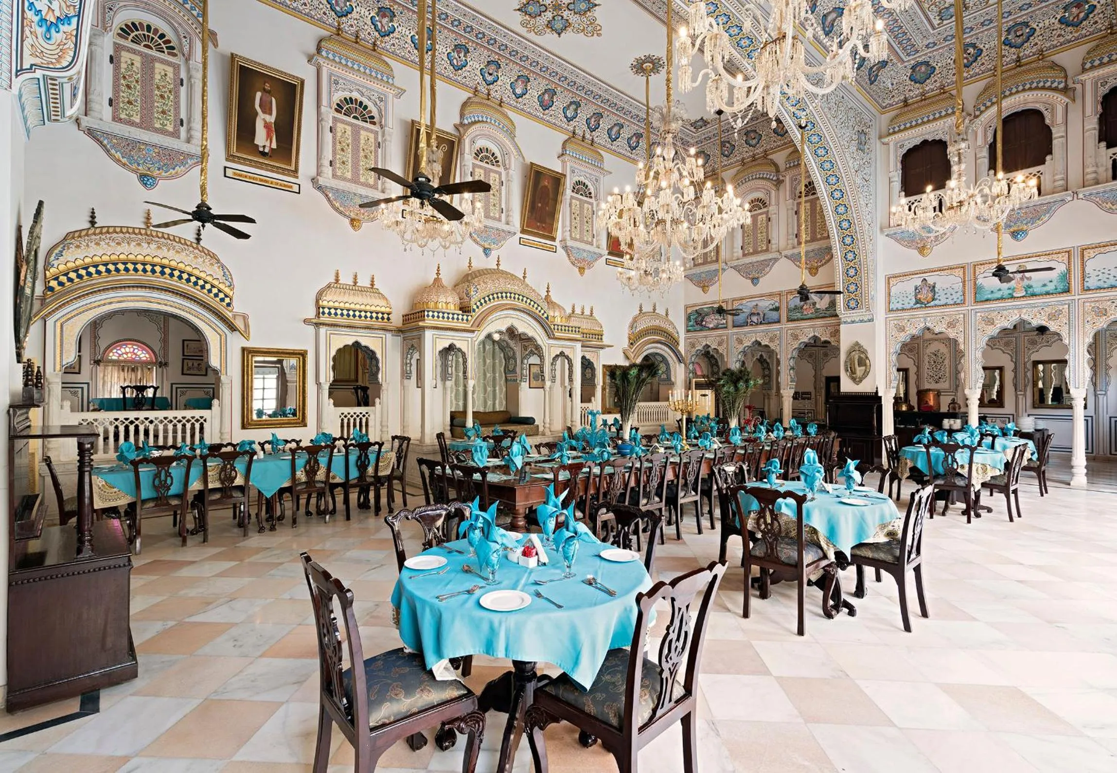 Restaurant/places to eat in Alsisar Mahal- Heritage Hotel