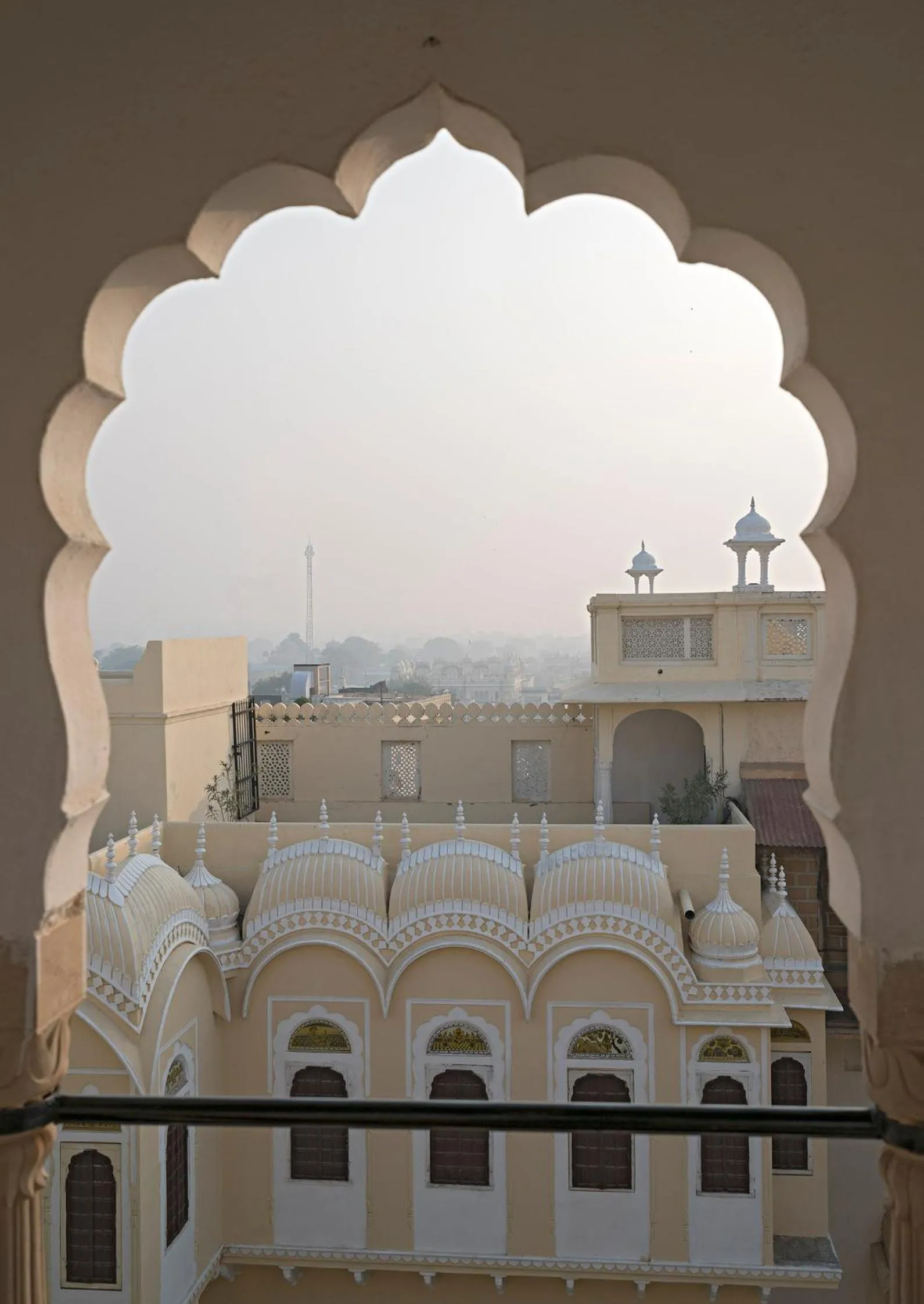 Balcony/Terrace in Alsisar Mahal- Heritage Hotel