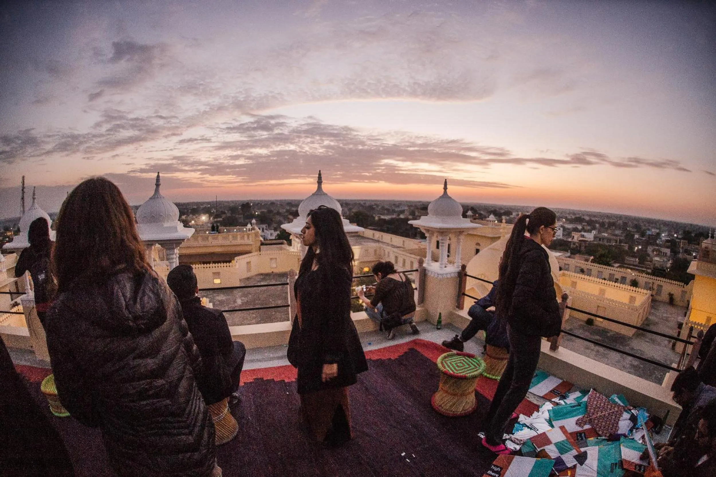 View (from property/room) in Alsisar Mahal- Heritage Hotel