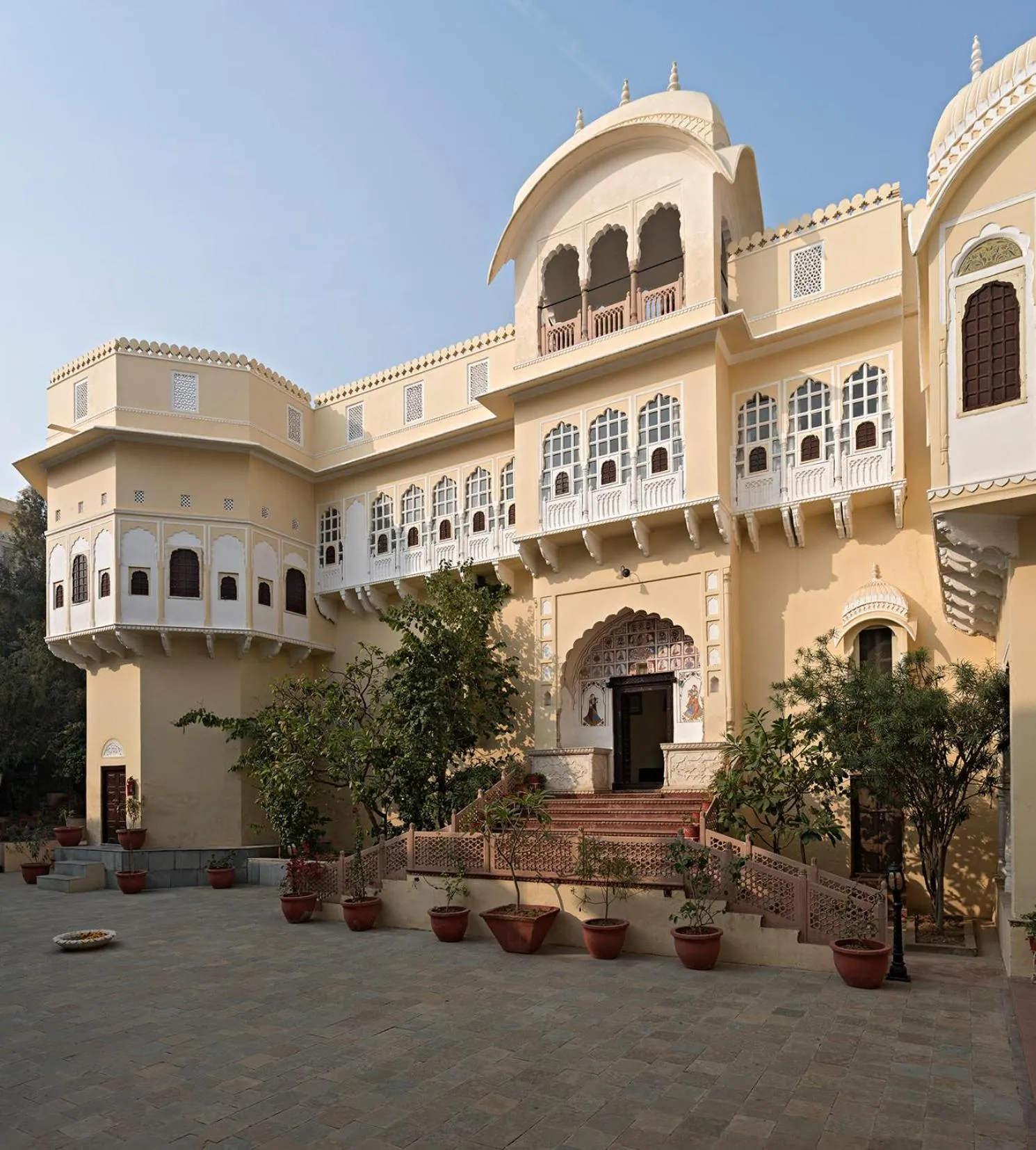 Property building in Alsisar Mahal- Heritage Hotel