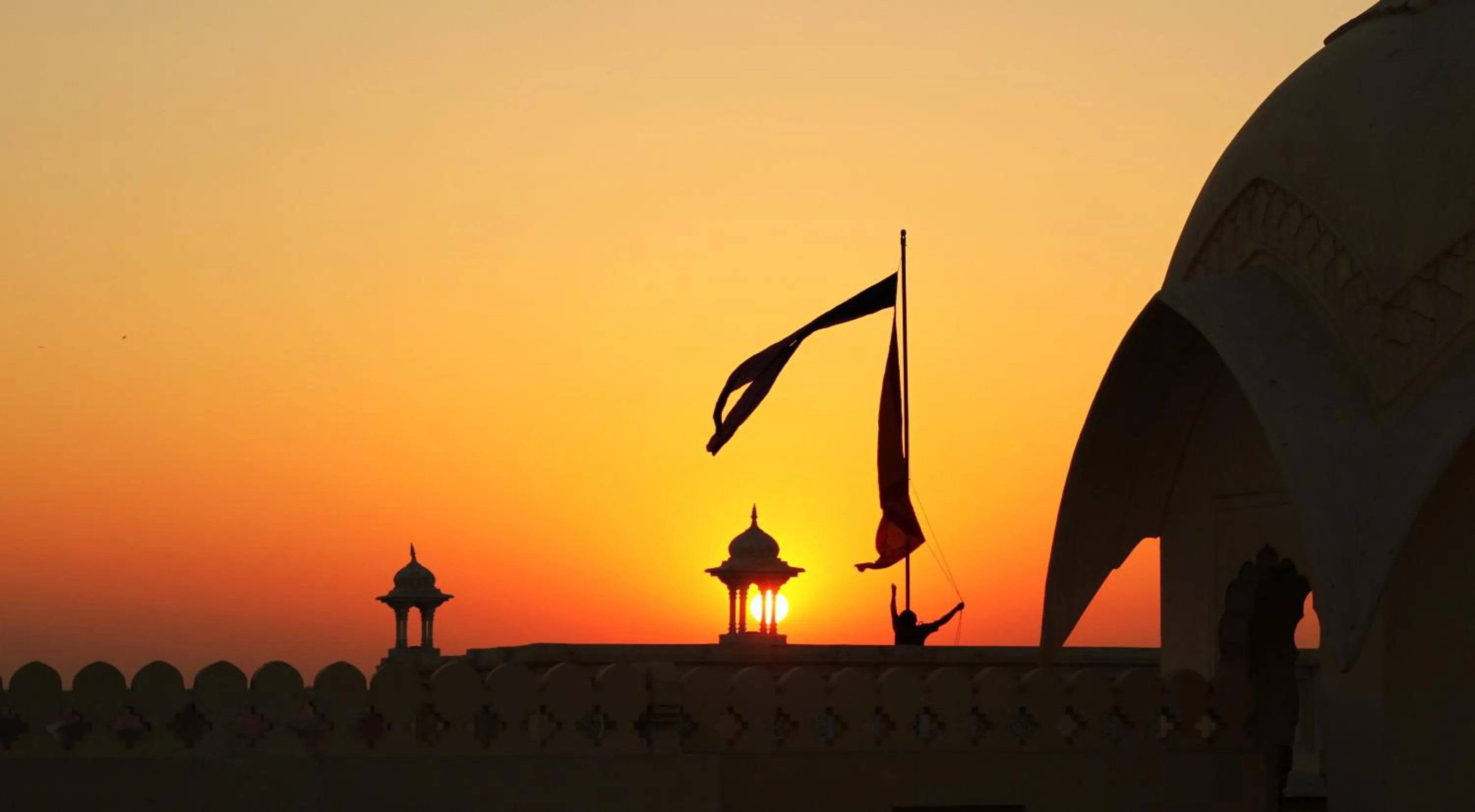 View (from property/room) in Alsisar Mahal- Heritage Hotel