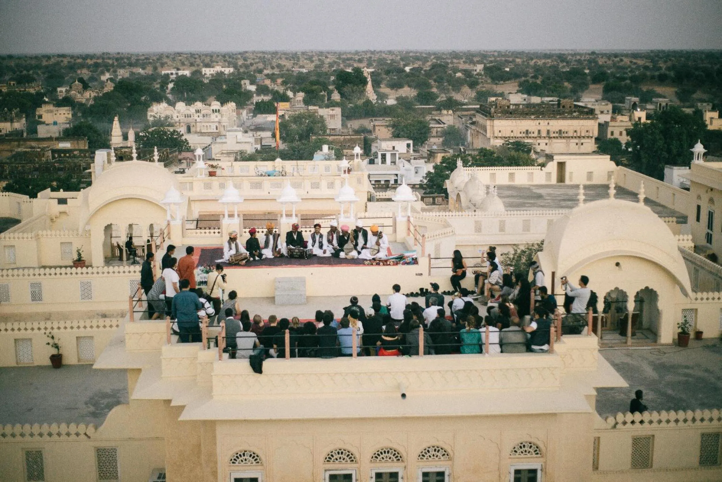 View (from property/room) in Alsisar Mahal- Heritage Hotel