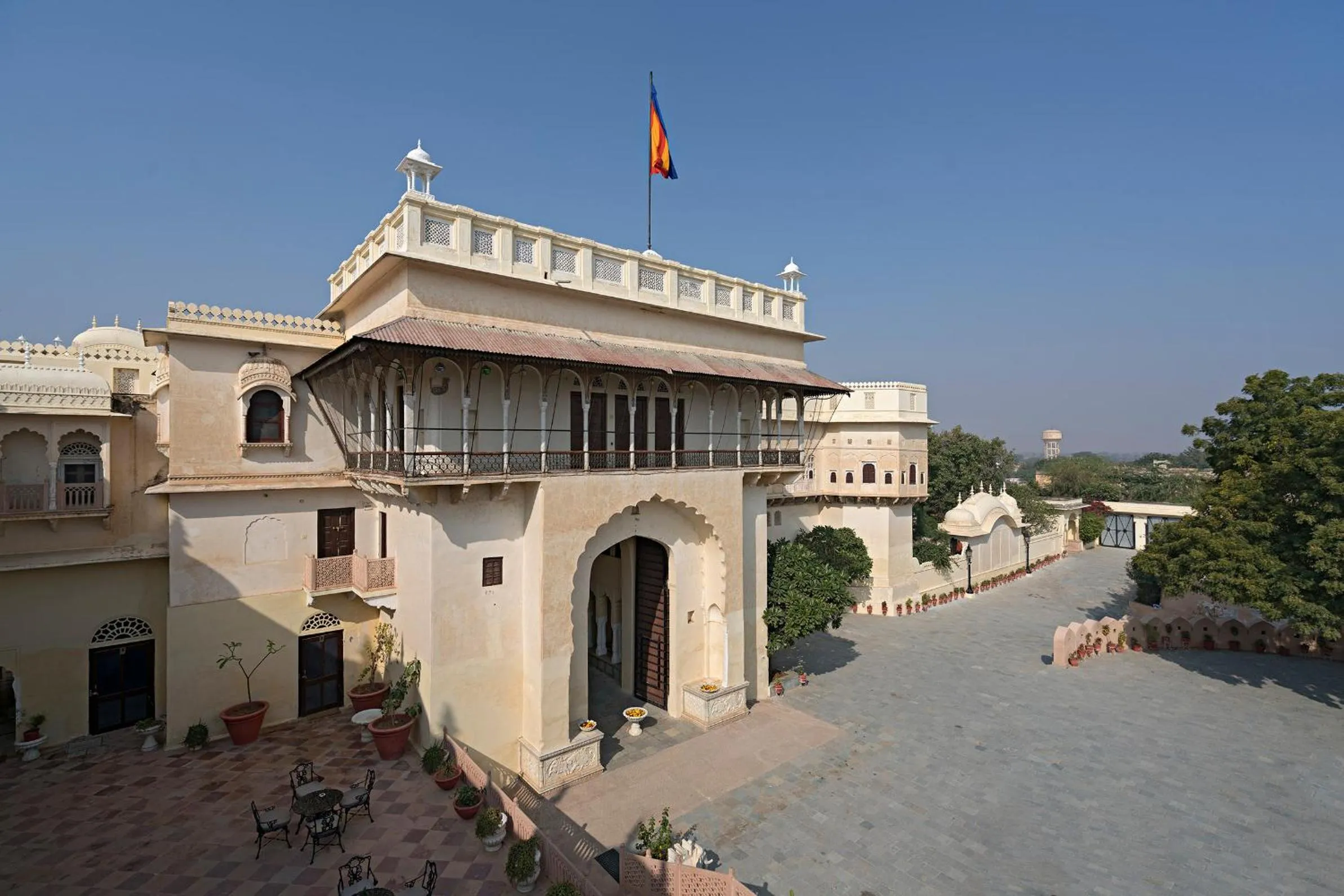 Property building in Alsisar Mahal- Heritage Hotel