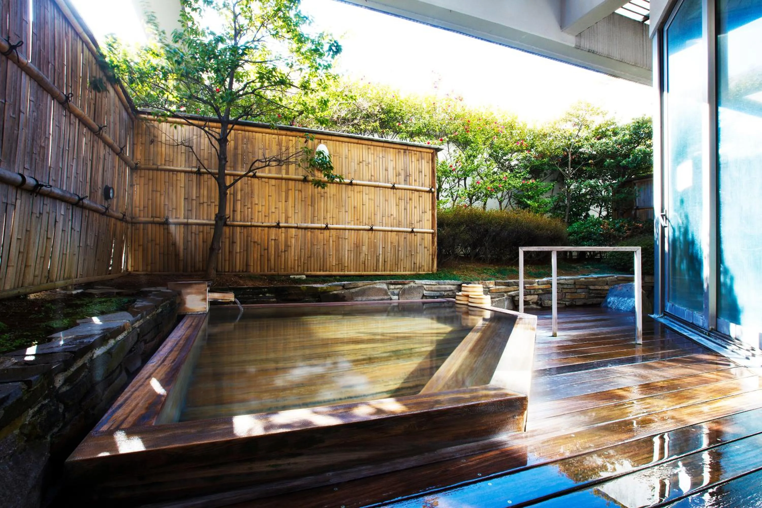 Hot Spring Bath in Kofu Kinenbi Hotel