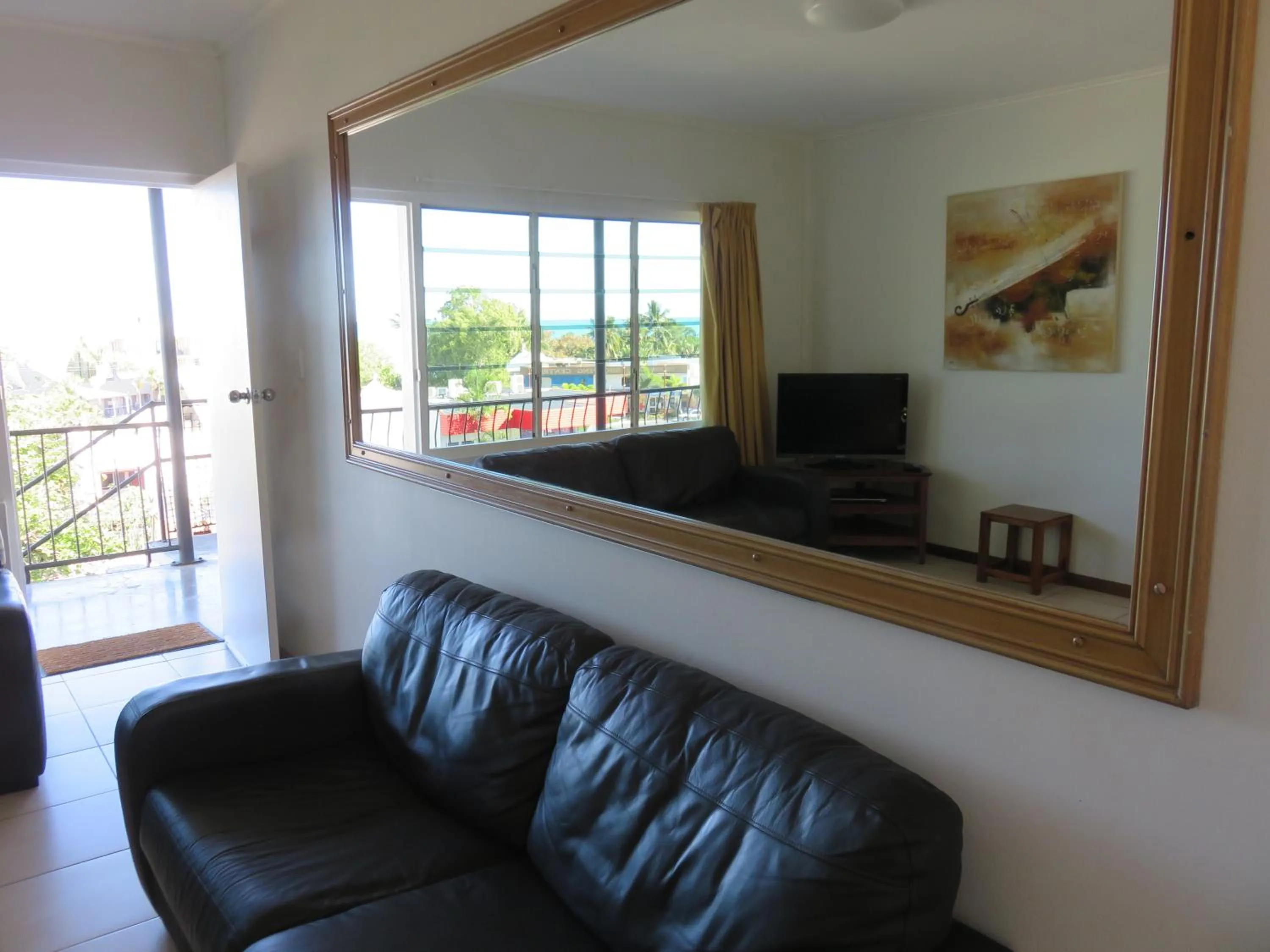 Living room in Airlie Beach Apartments