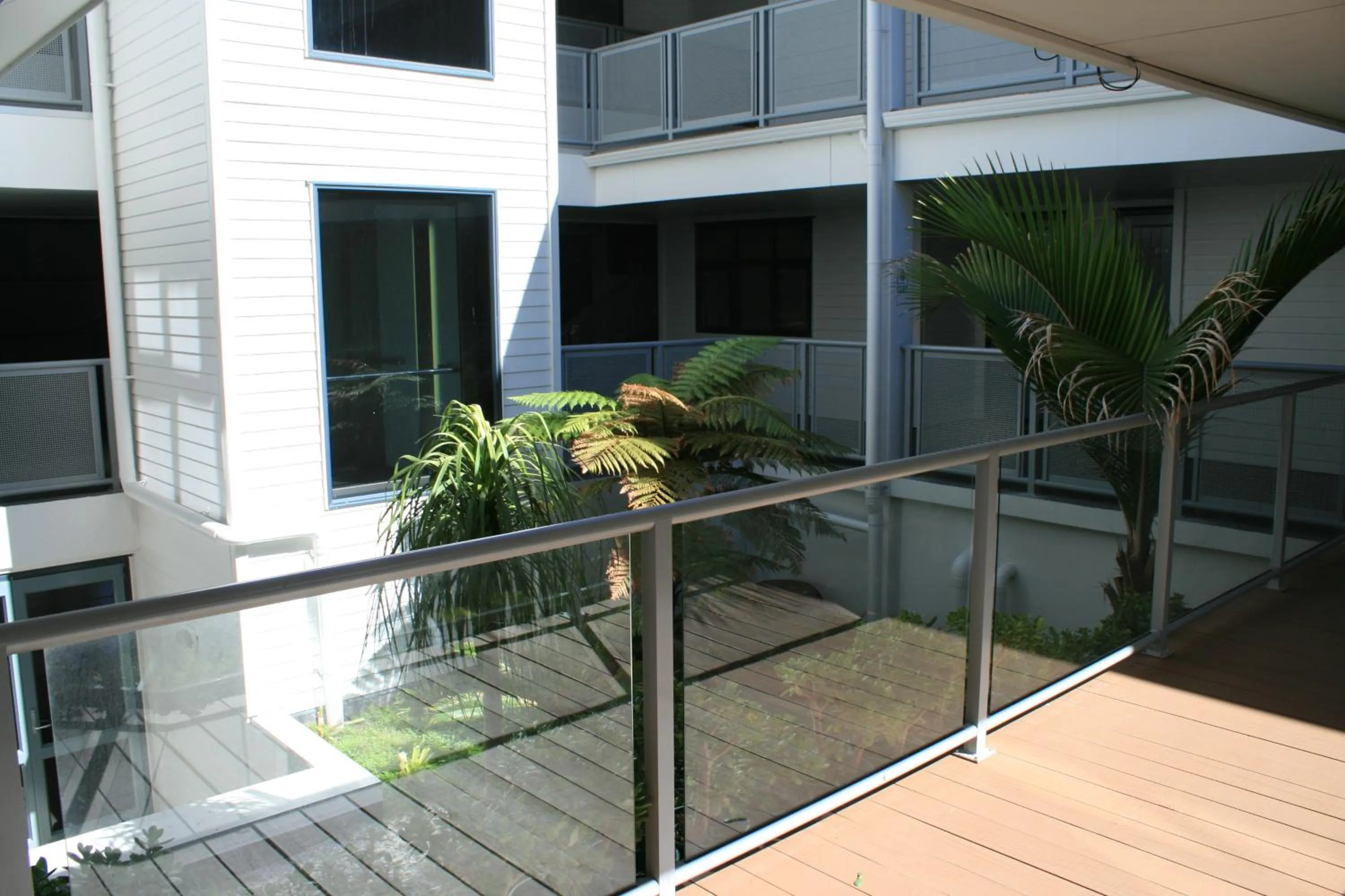 Garden view in Atlas Suites and Apartments